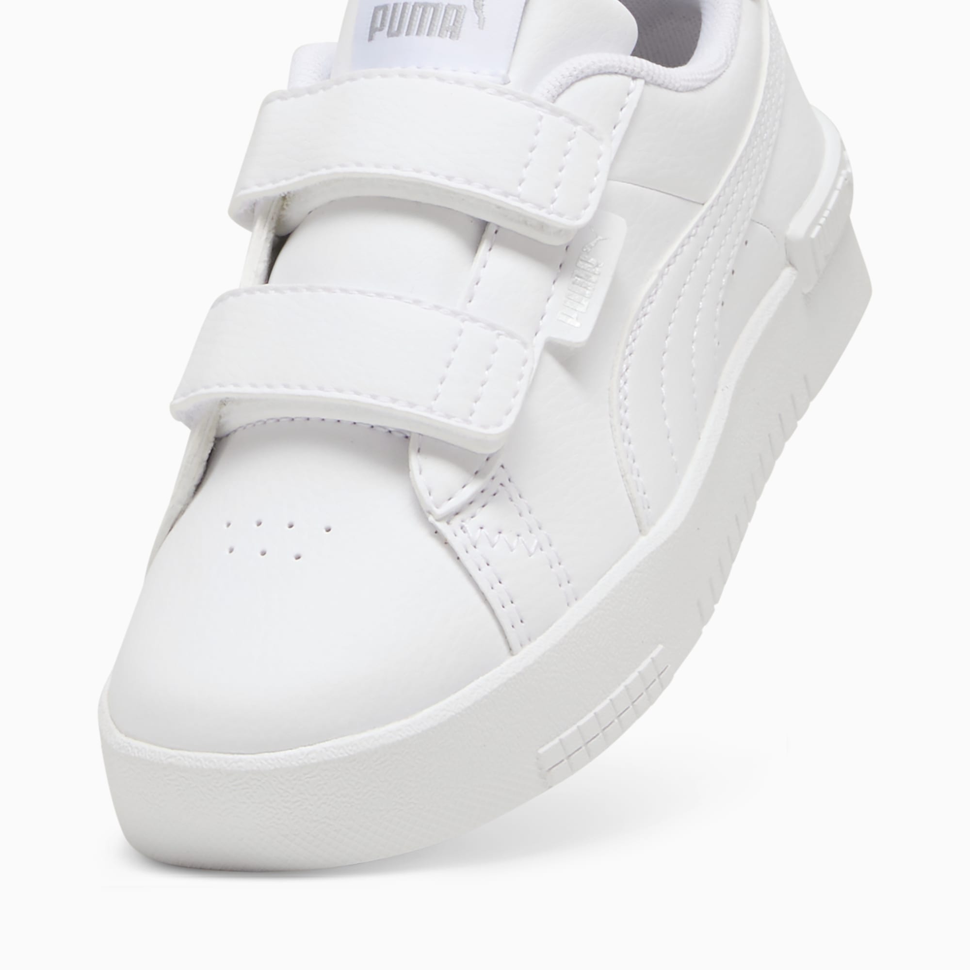 Kids white puma trainers store