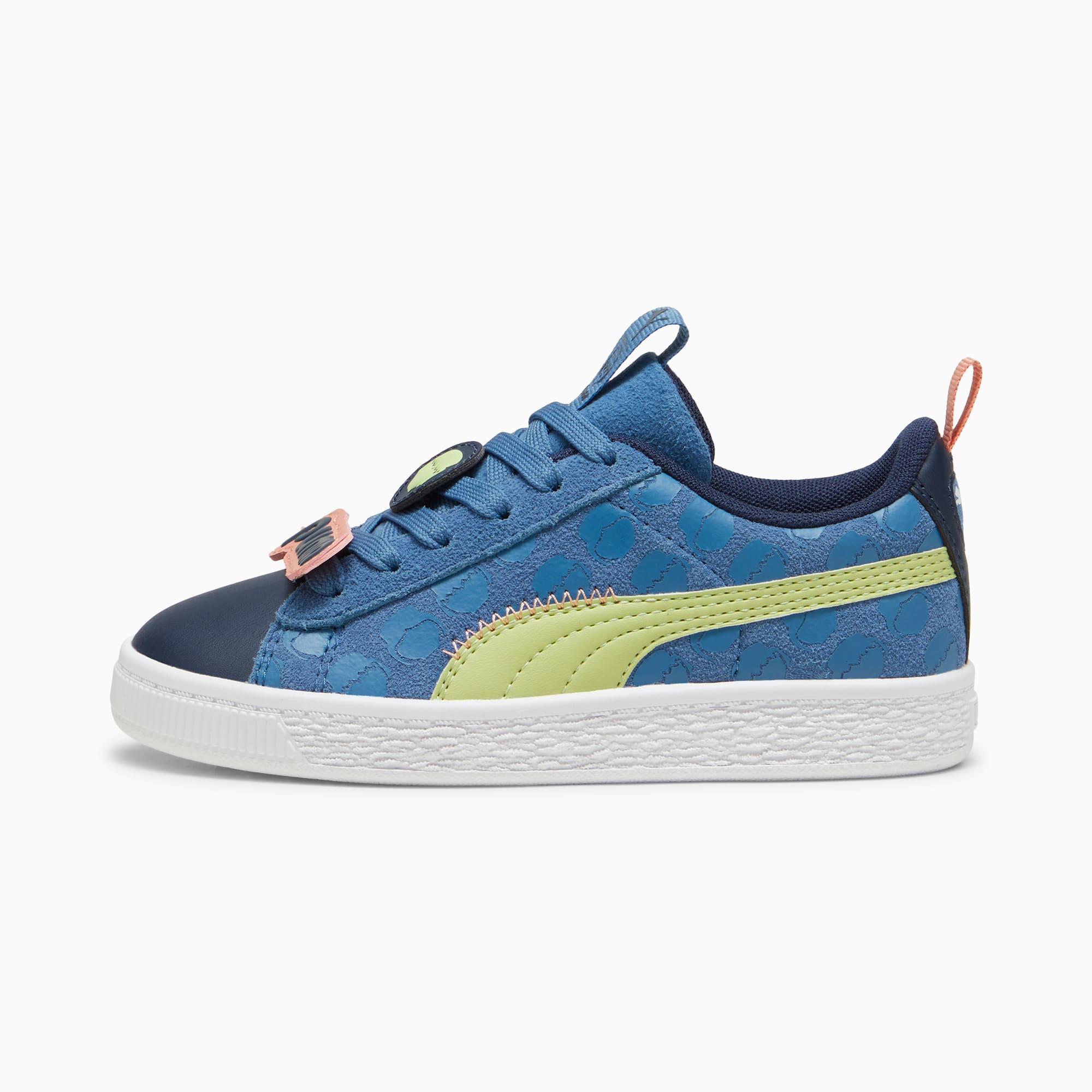 Puma suede bambino rosso sales