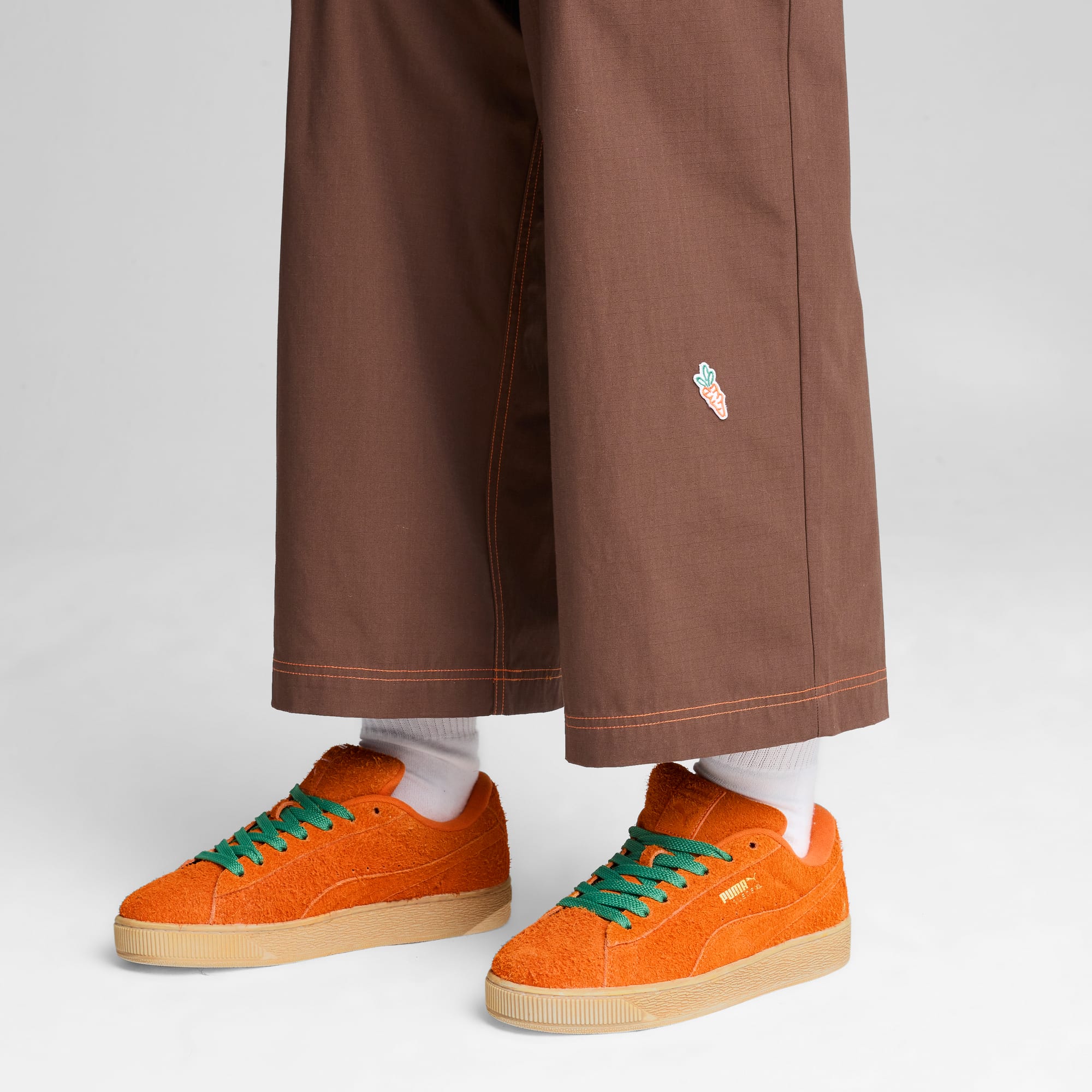 PUMA x CARROTS Suede XL Sneakers Rickie Orange Warm White Size 9