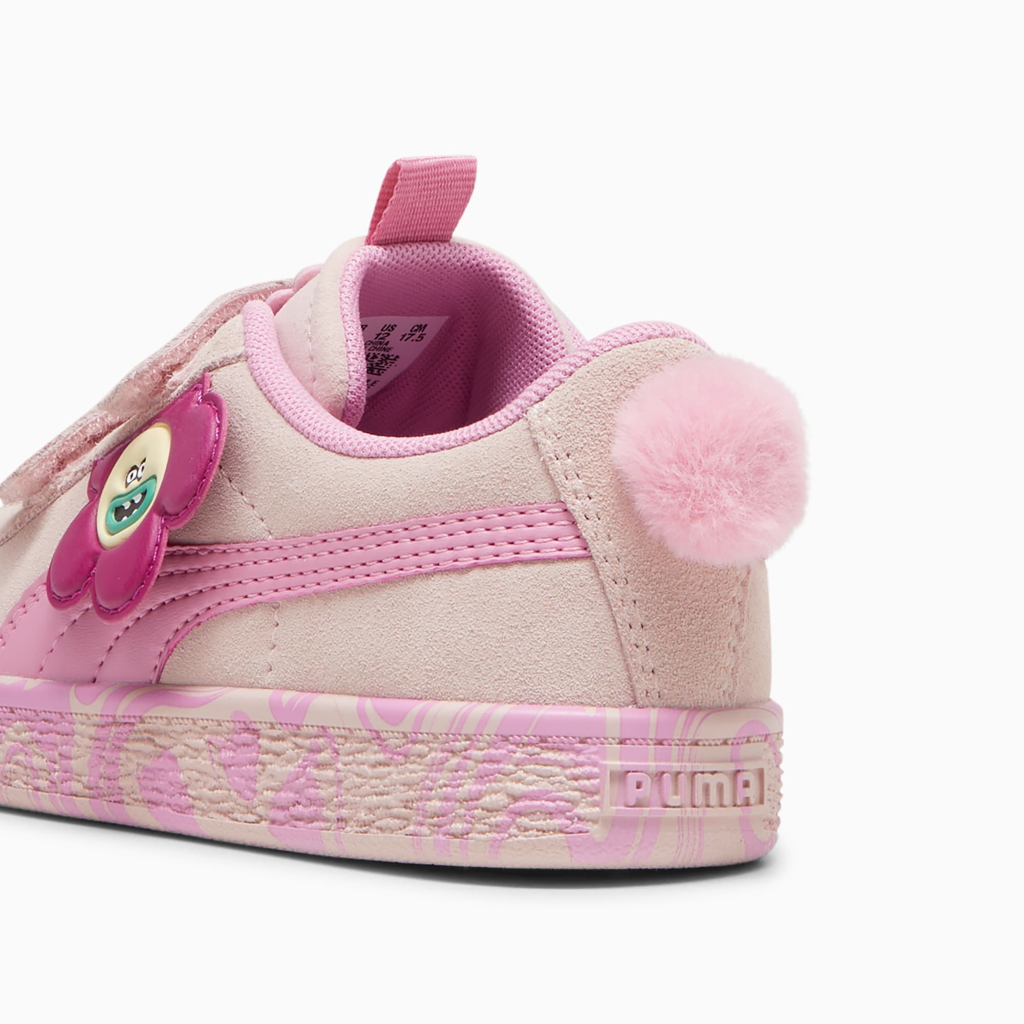 Tenis PUMA x TROLLS Suede Classic para ninas