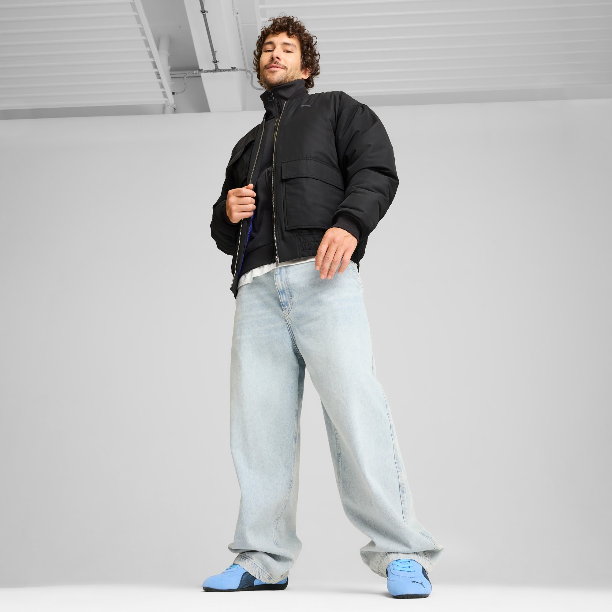 Puma speed cat blu best sale