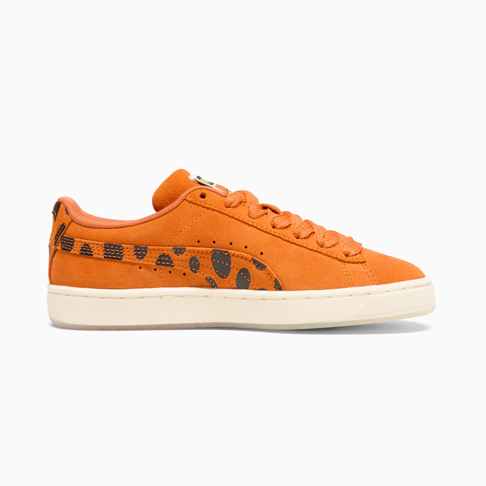 Puma Boys Suede Cheetos - Boys' Grade School Basketball Shoes Orange/Black Size 6.5