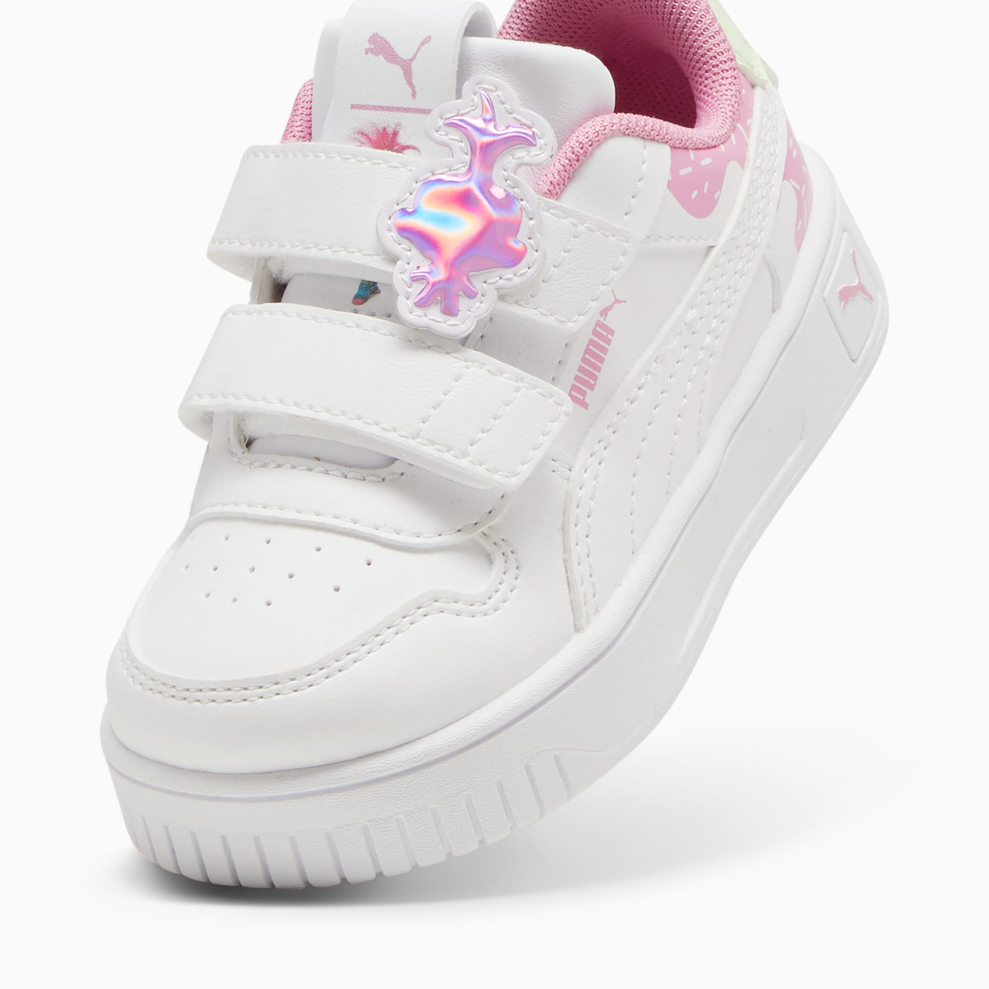 PUMA x TROLLS Carina Streets Sneakers Toddlers White Mauved Out Size 8