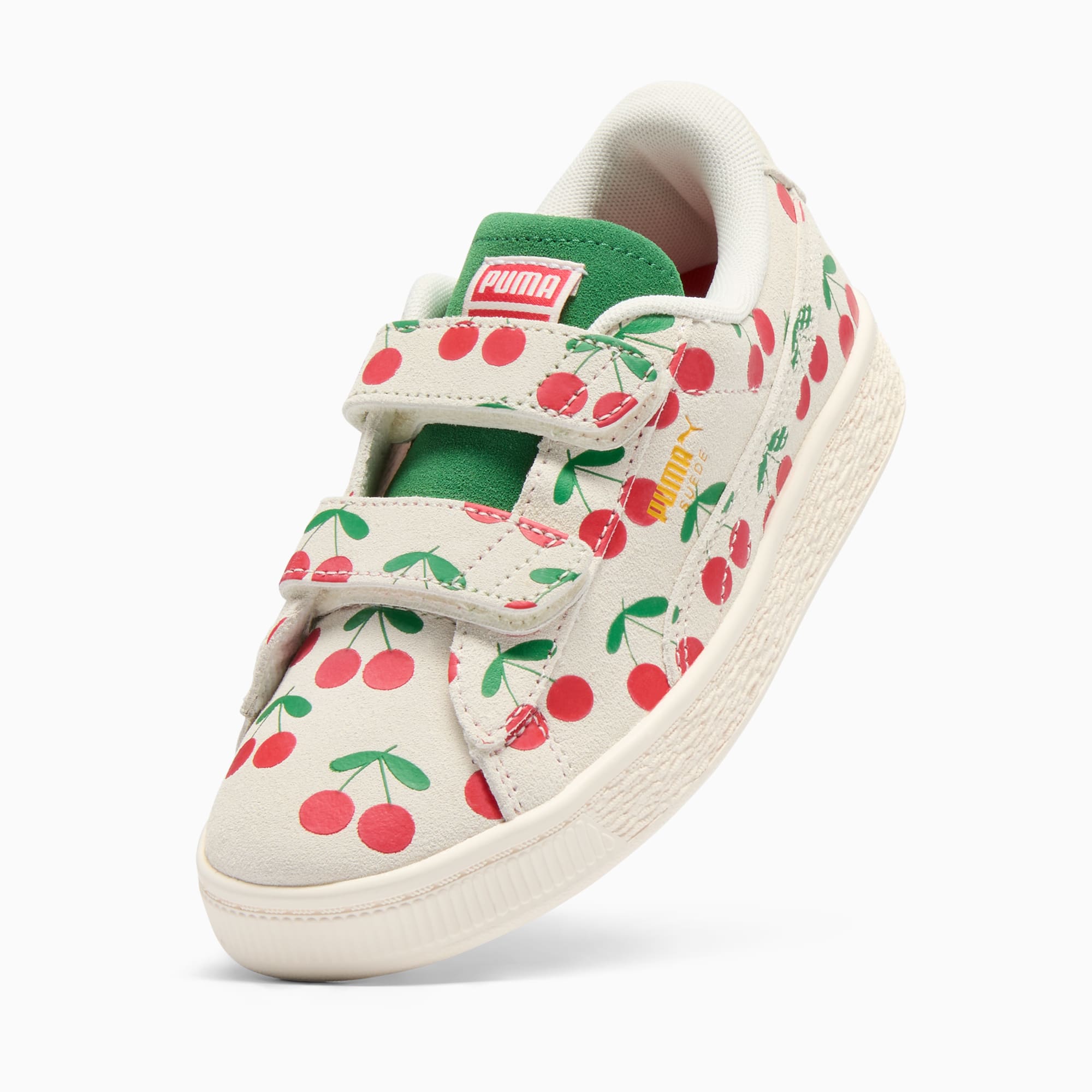 PUMA Suede Classic XXI Bebe De Pino Sneakers Frosted Ivory Green Size 2 Kids