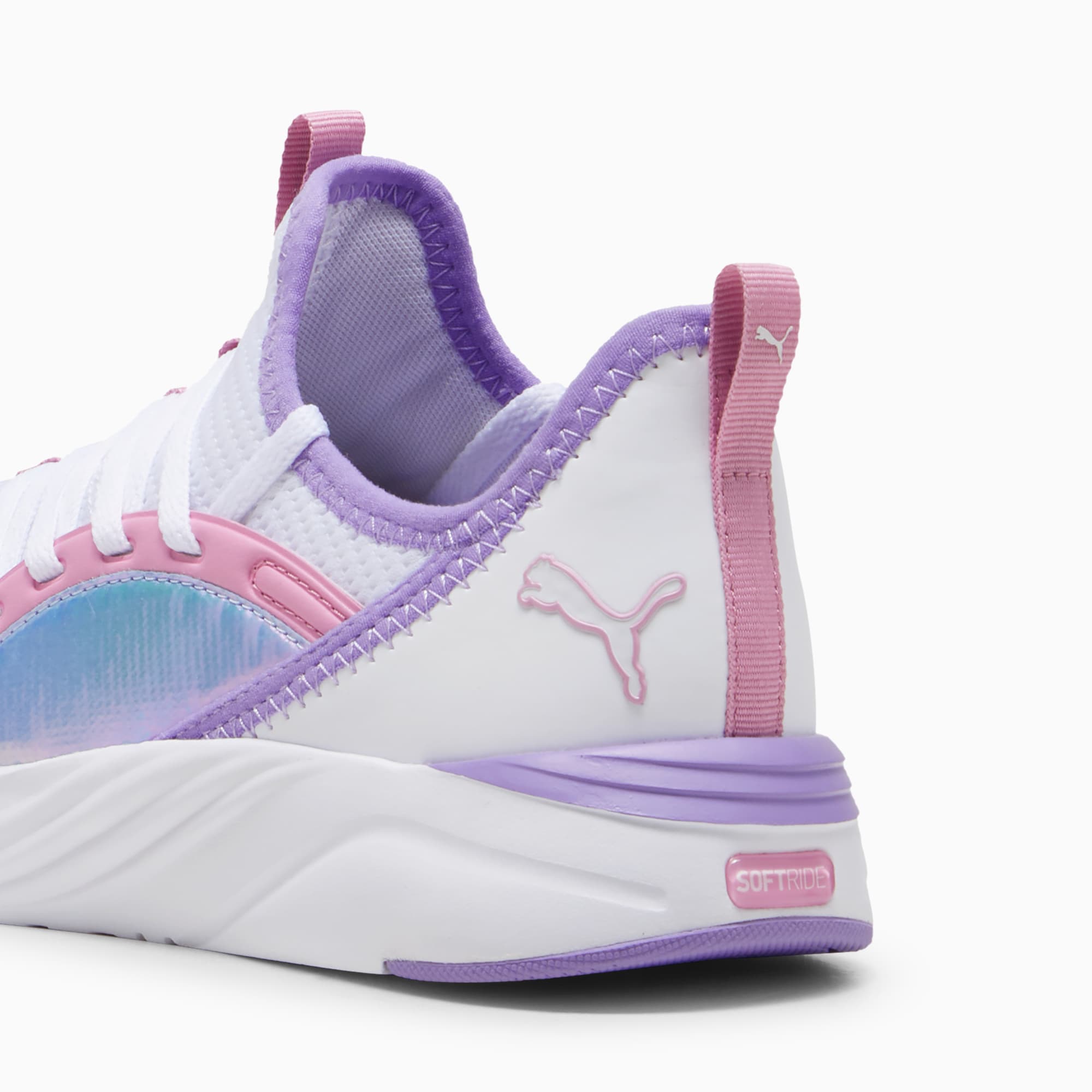 Puma Big Kids Girls Softride Sophia 2 Bouncy Sky Running Shoes Multi US 6 Big Kid