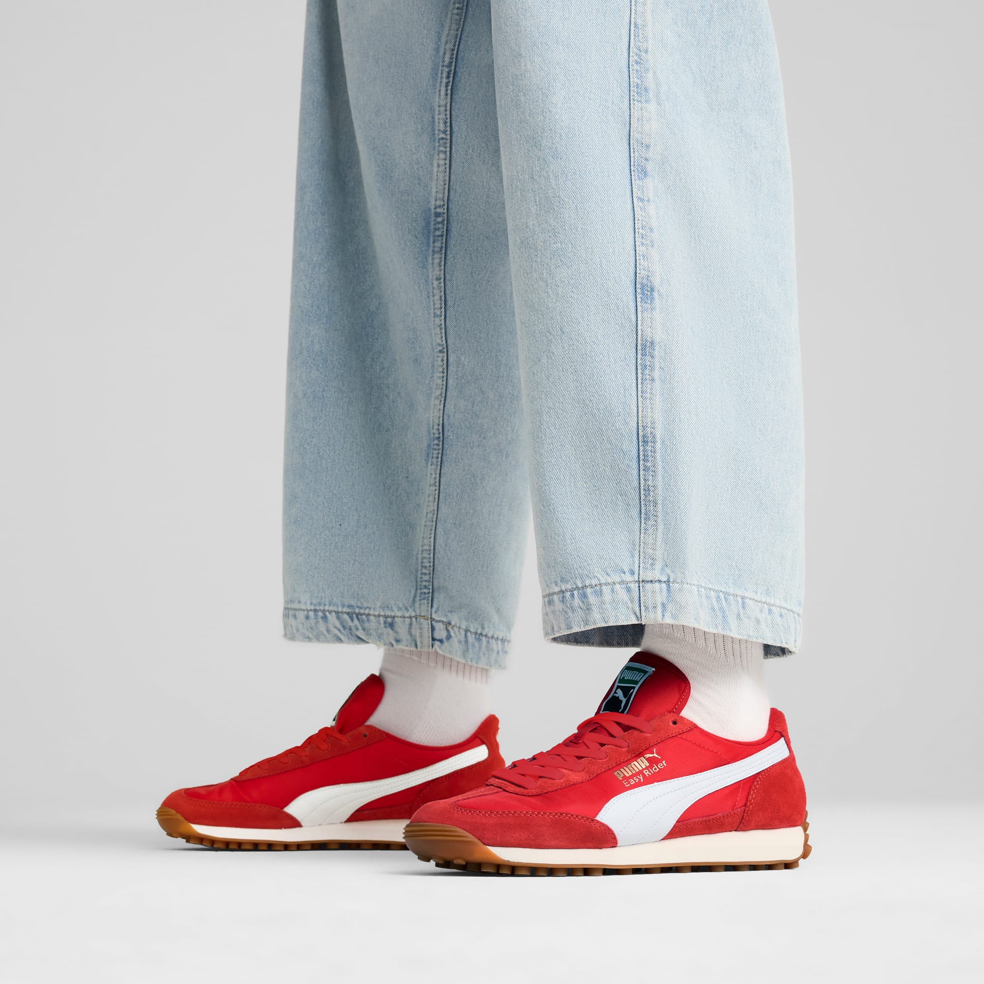 Red puma trainers hotsell