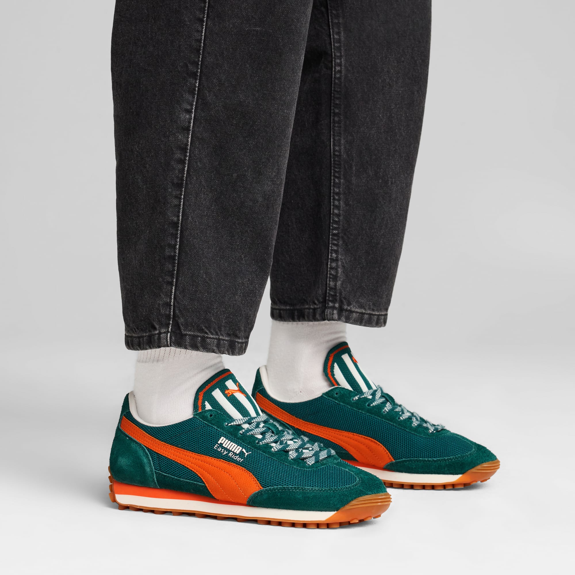 Puma easy rider navy orange top