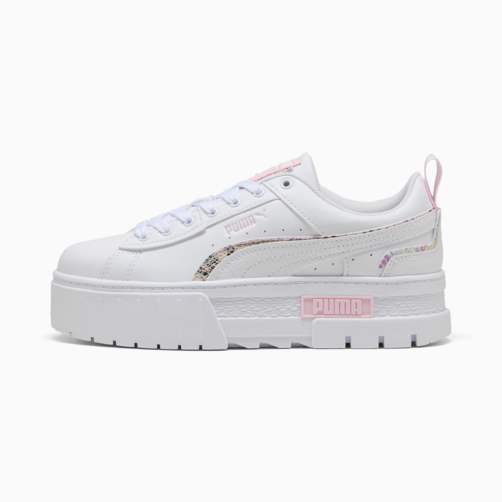 Puma white pink sneakers on sale