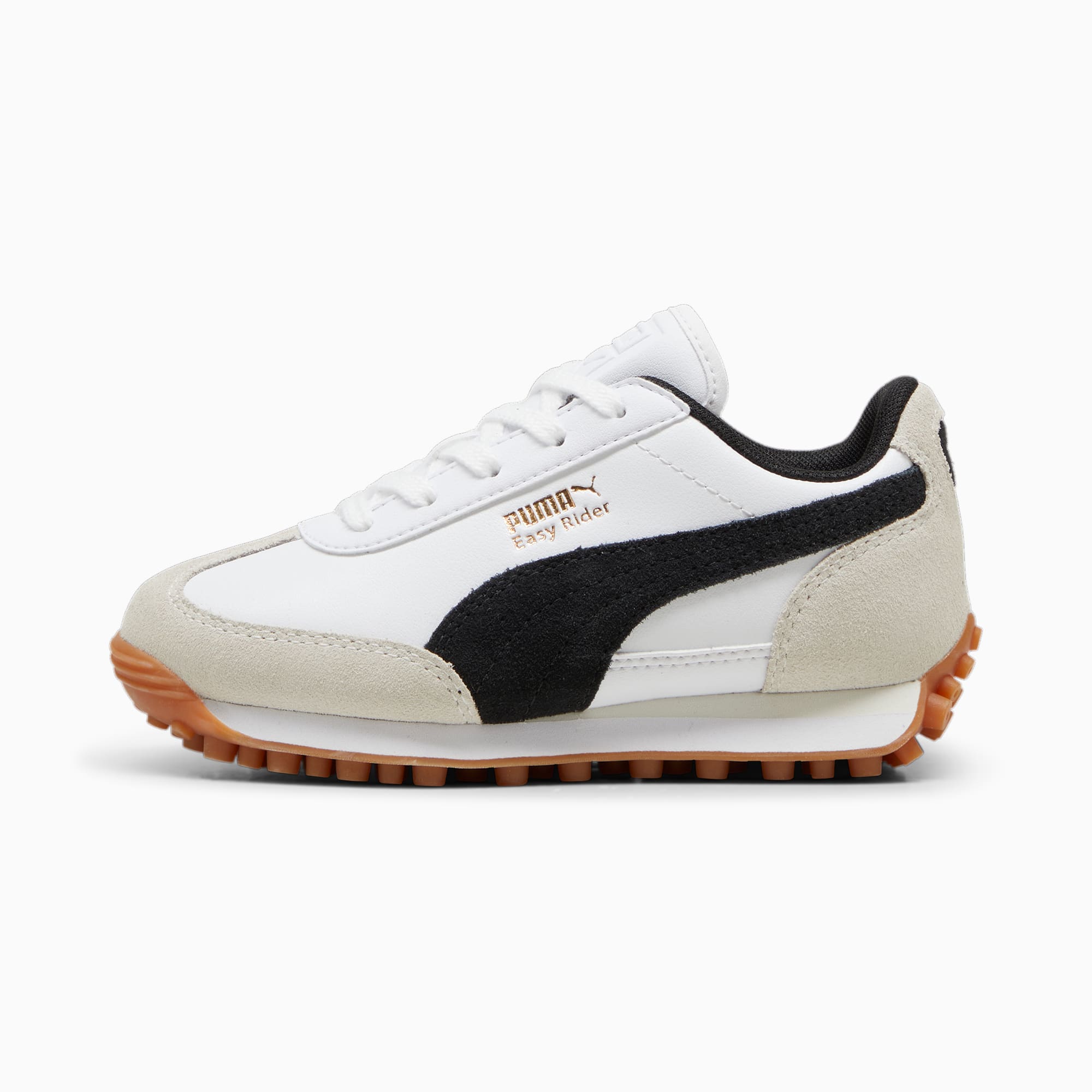 Easy Rider Mix Sneakers Kids, PUMA White-PUMA Black, large