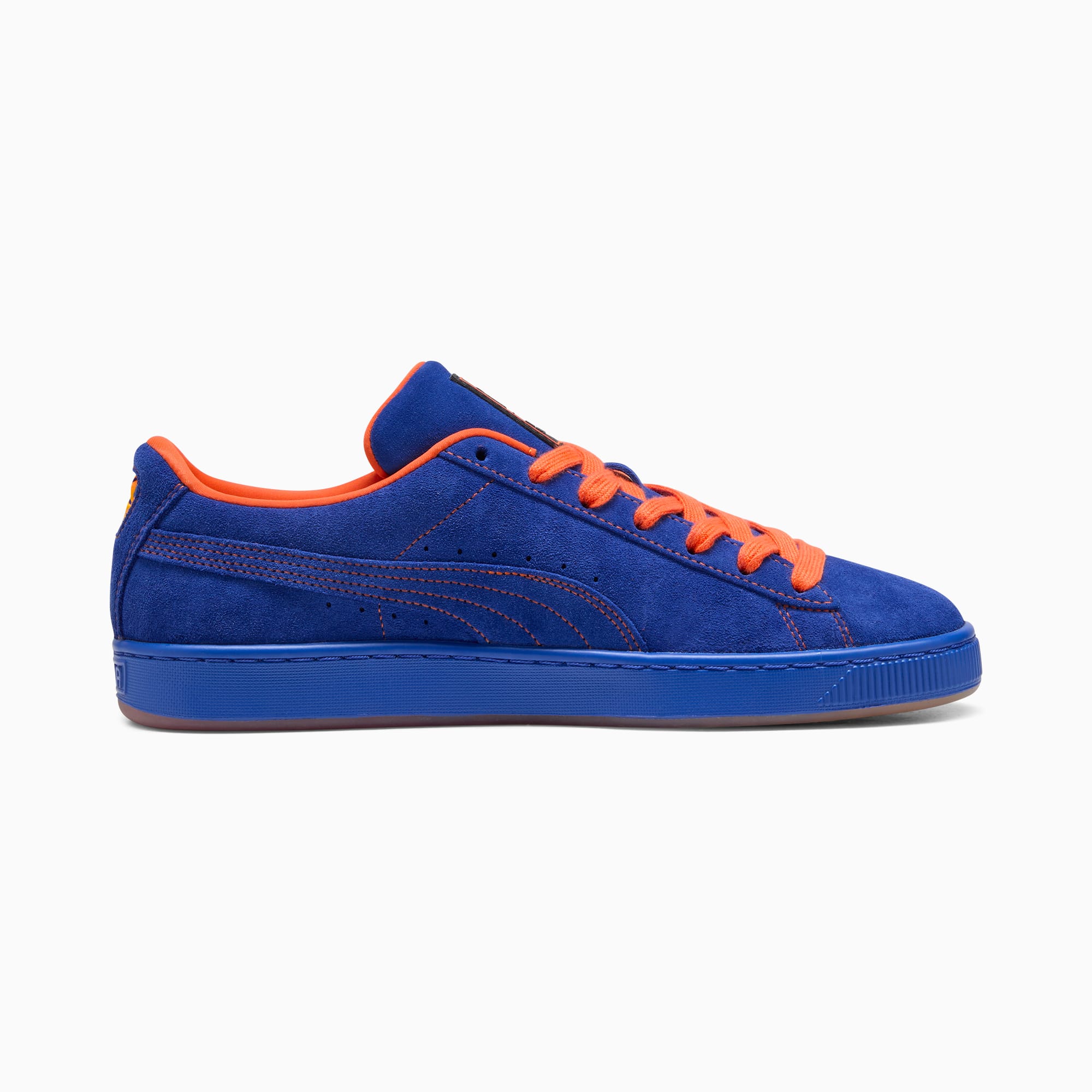 Blue and orange puma suede cheap