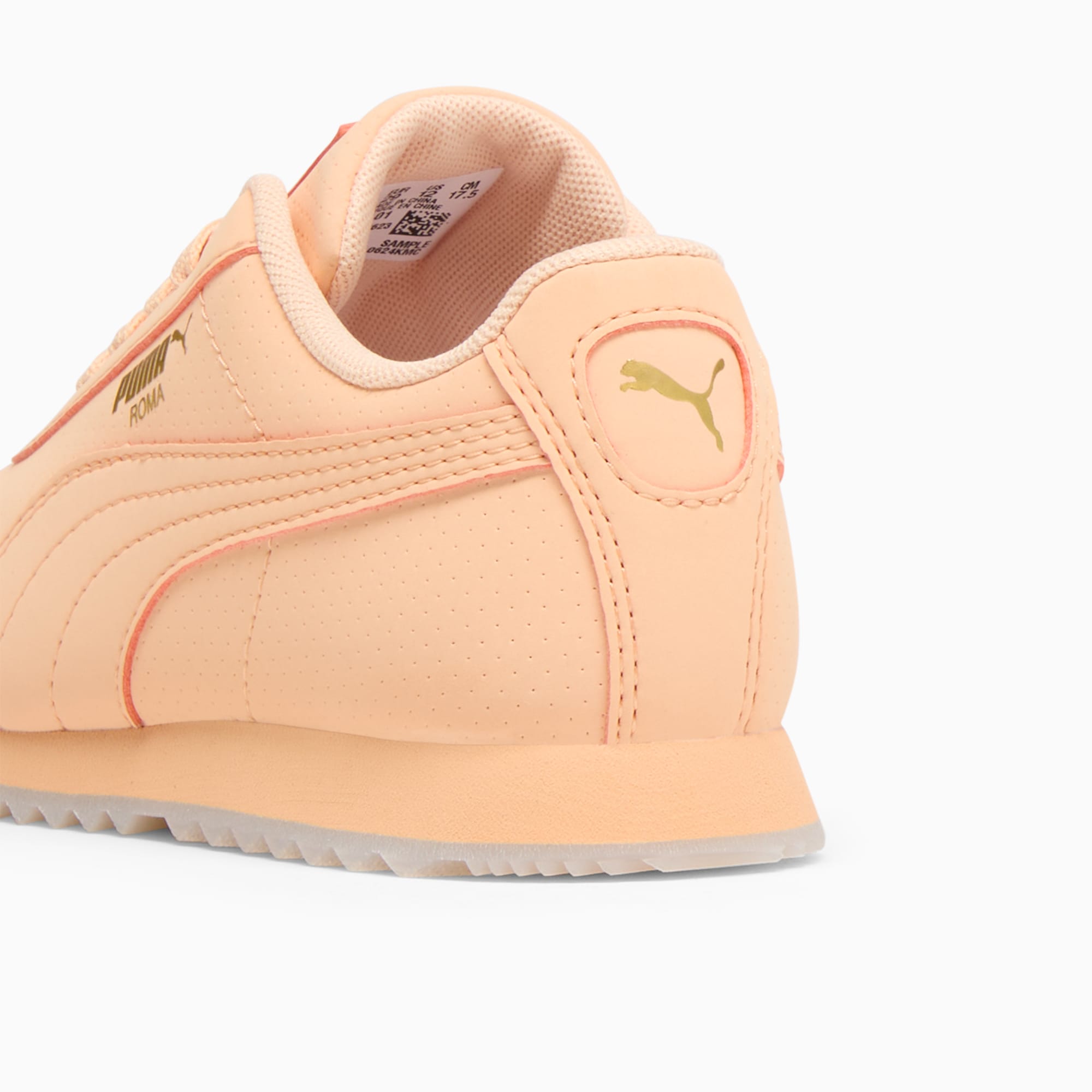 Tenis para ninos pequenos Roma Reversed Mist PUMA