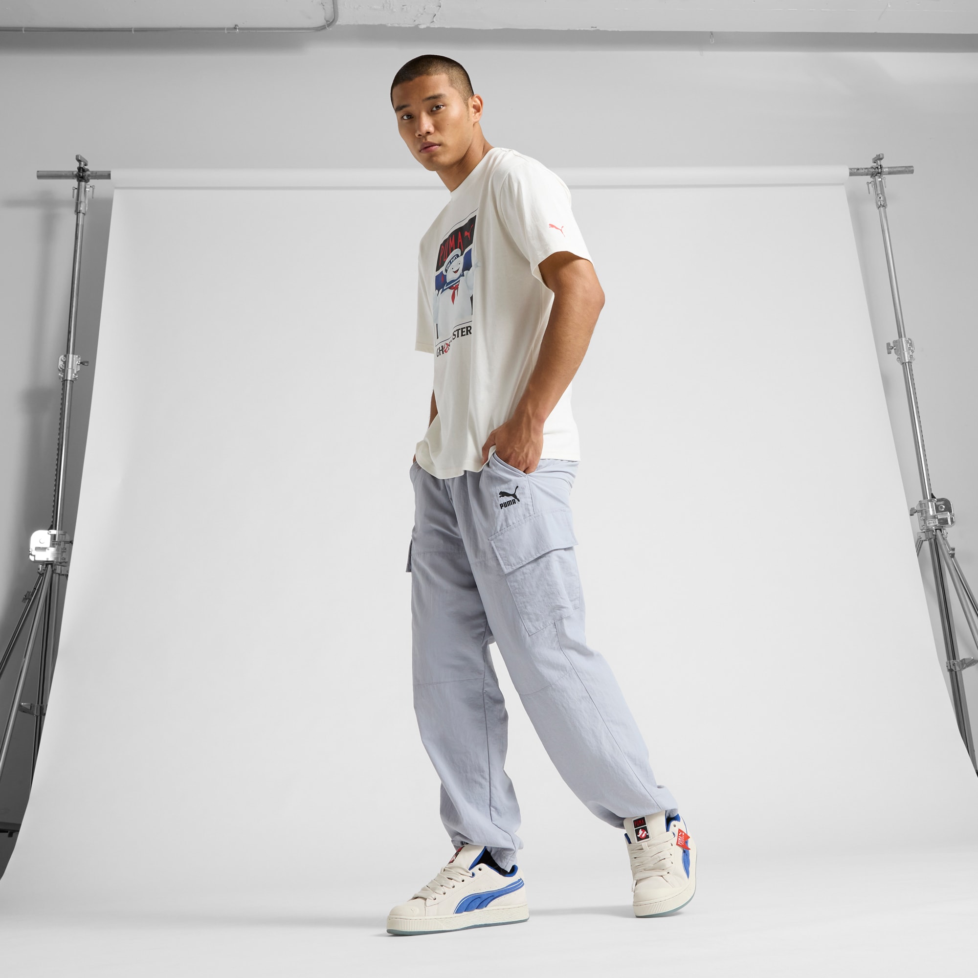 PUMA x GHOSTBUSTERS Suede XL Stay Puft Men's Sneakers | PUMA