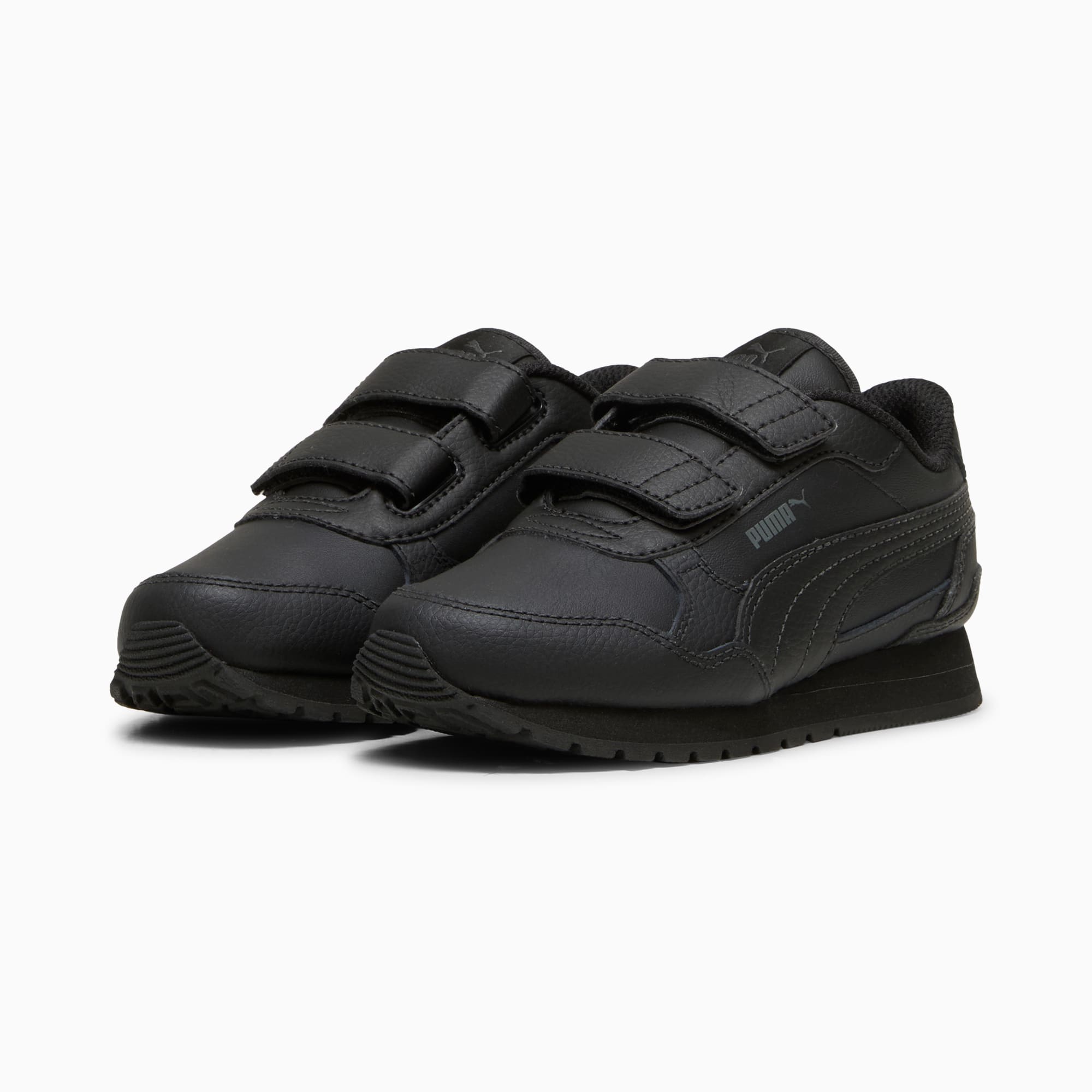 ST Runner v4 Leather Little Kids Sneakers PUMA