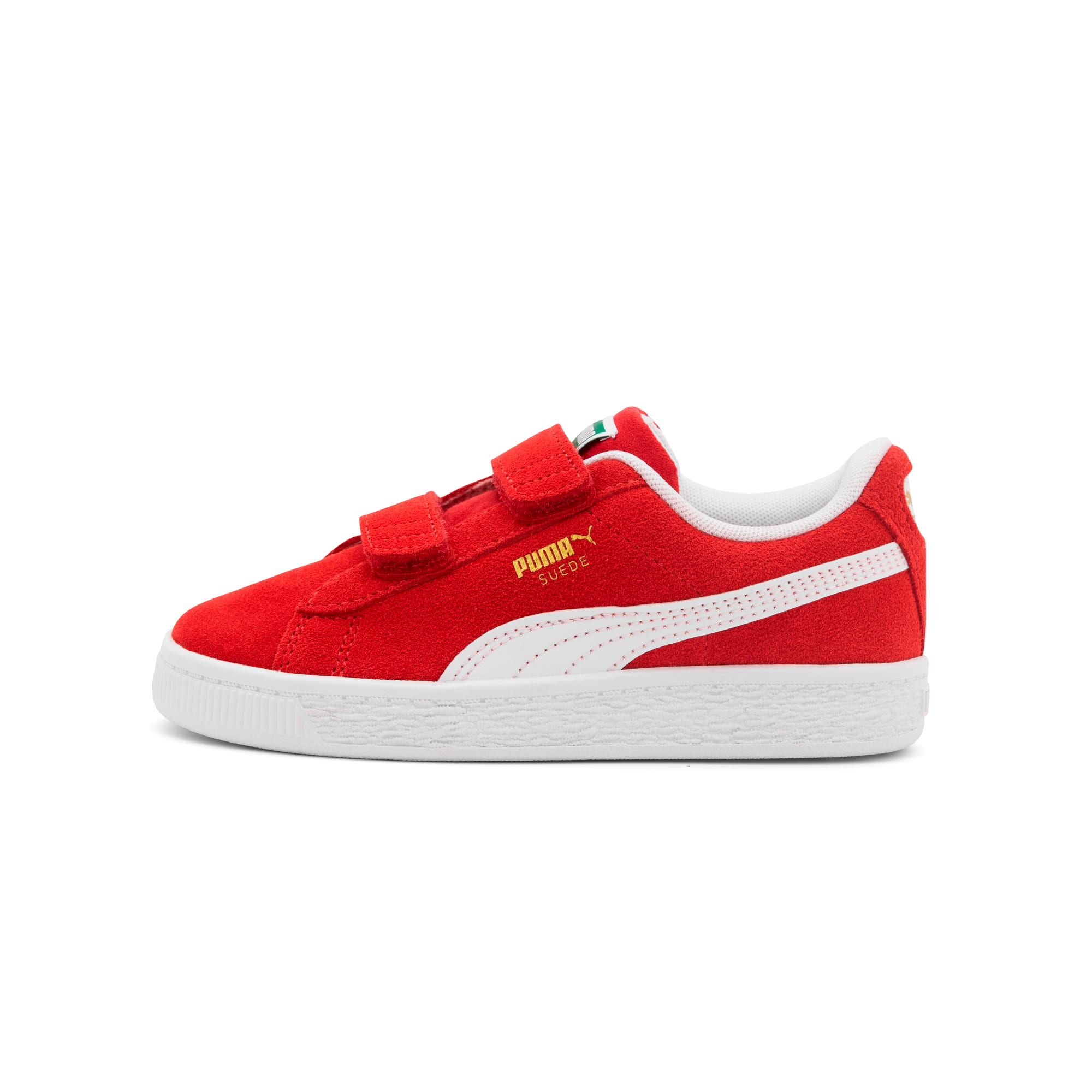 Puma suede rouge enfant deals