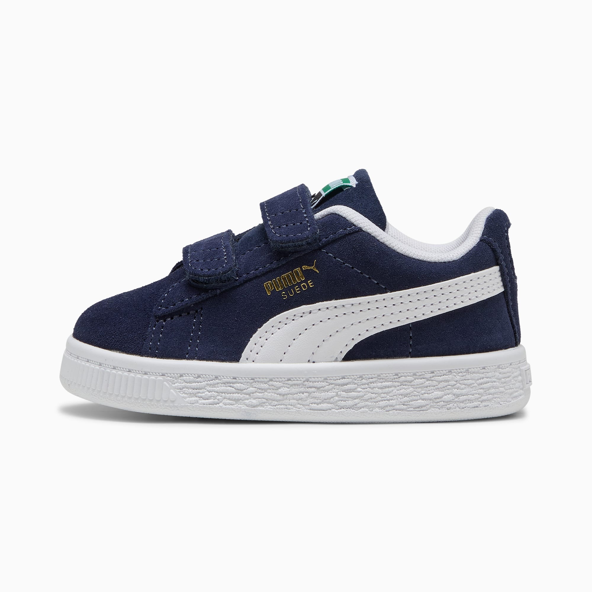 Suède Classic sneakers voor kleuters, PUMA Navy-PUMA White, large