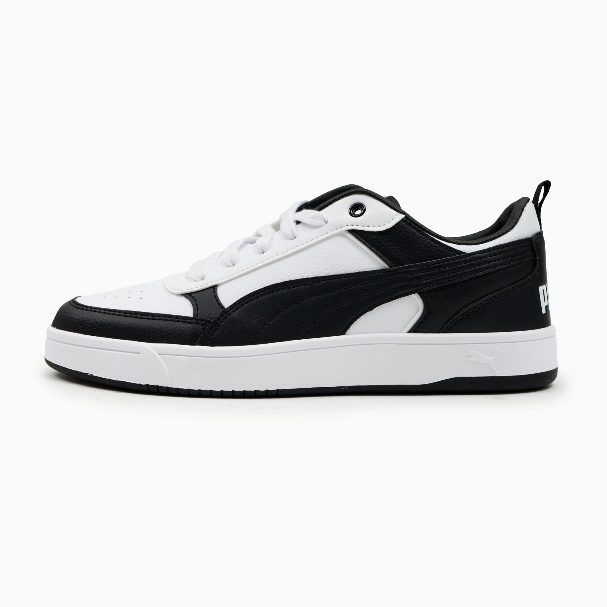 Puma white black shoes store