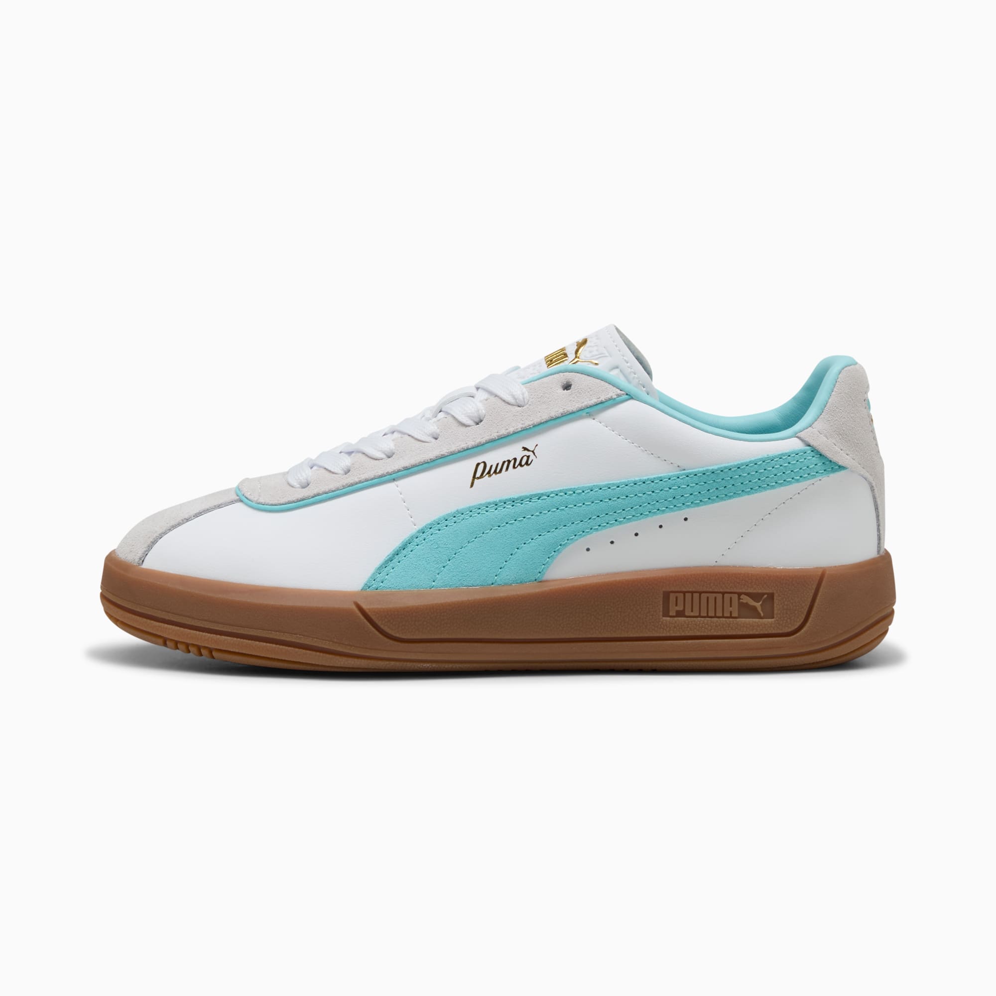 PUMA Club Klassika Sneakers Women, PUMA White-Safe Lake-Feather Gray, large