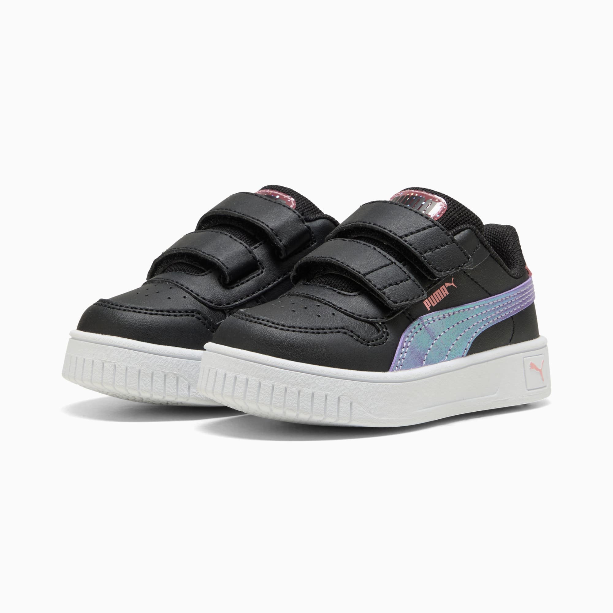 Carina Street Blurry Dreams Sneakers Baby, PUMA Black-Lavender Alert-Pink Fruit, large