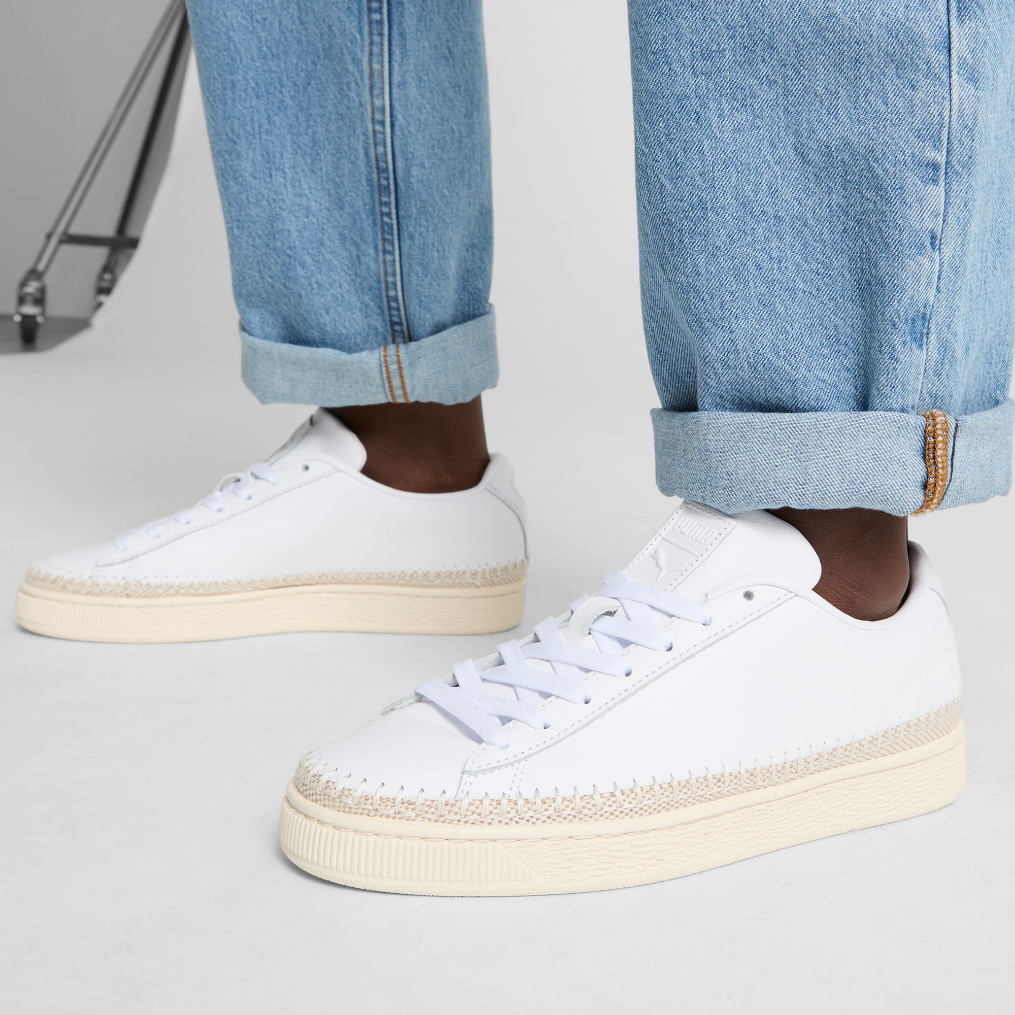 Puma basket trim block sneakers store