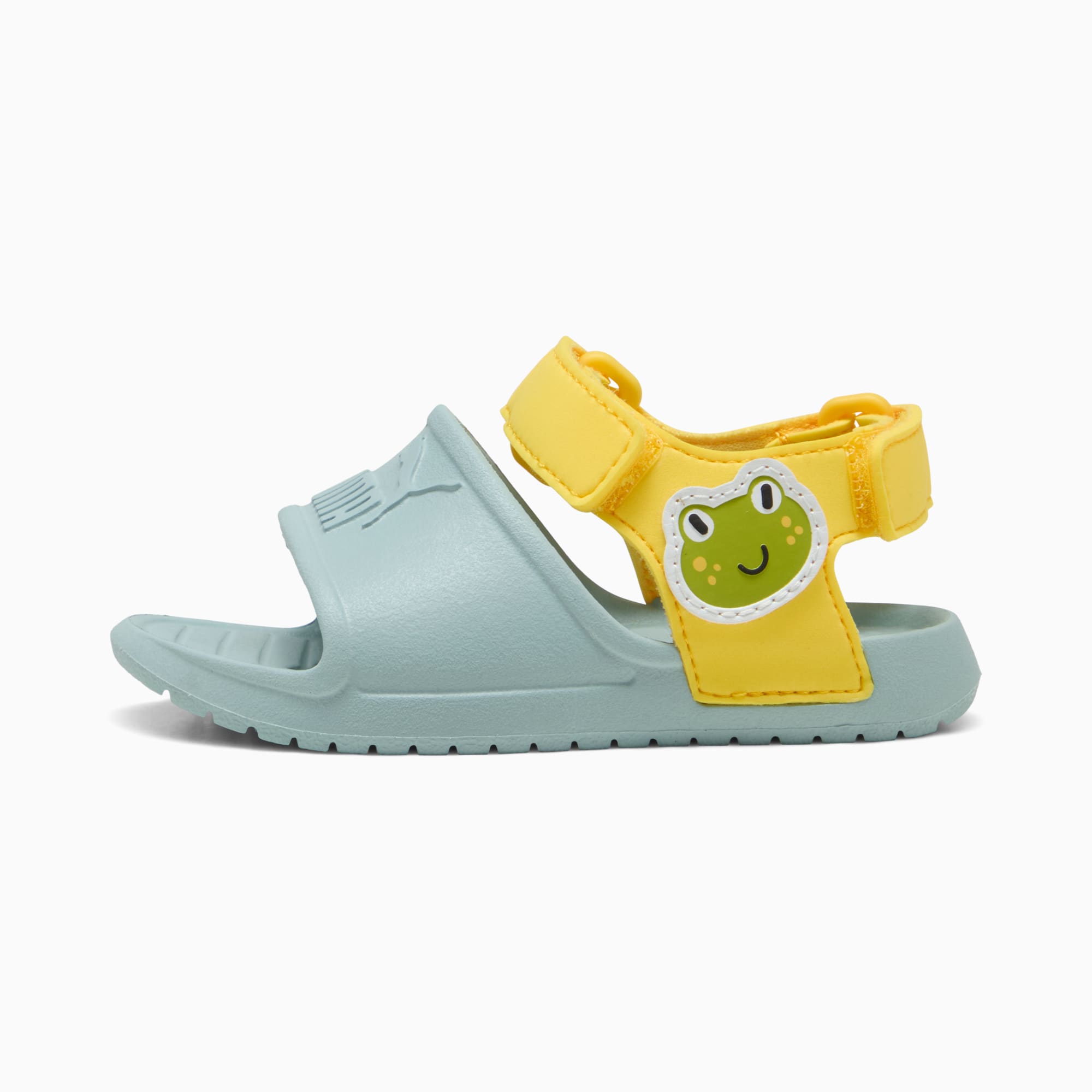 Divecat Injex Sandals Toddler, Modern Mint-Sunny Yellow-Sea Kelp, large