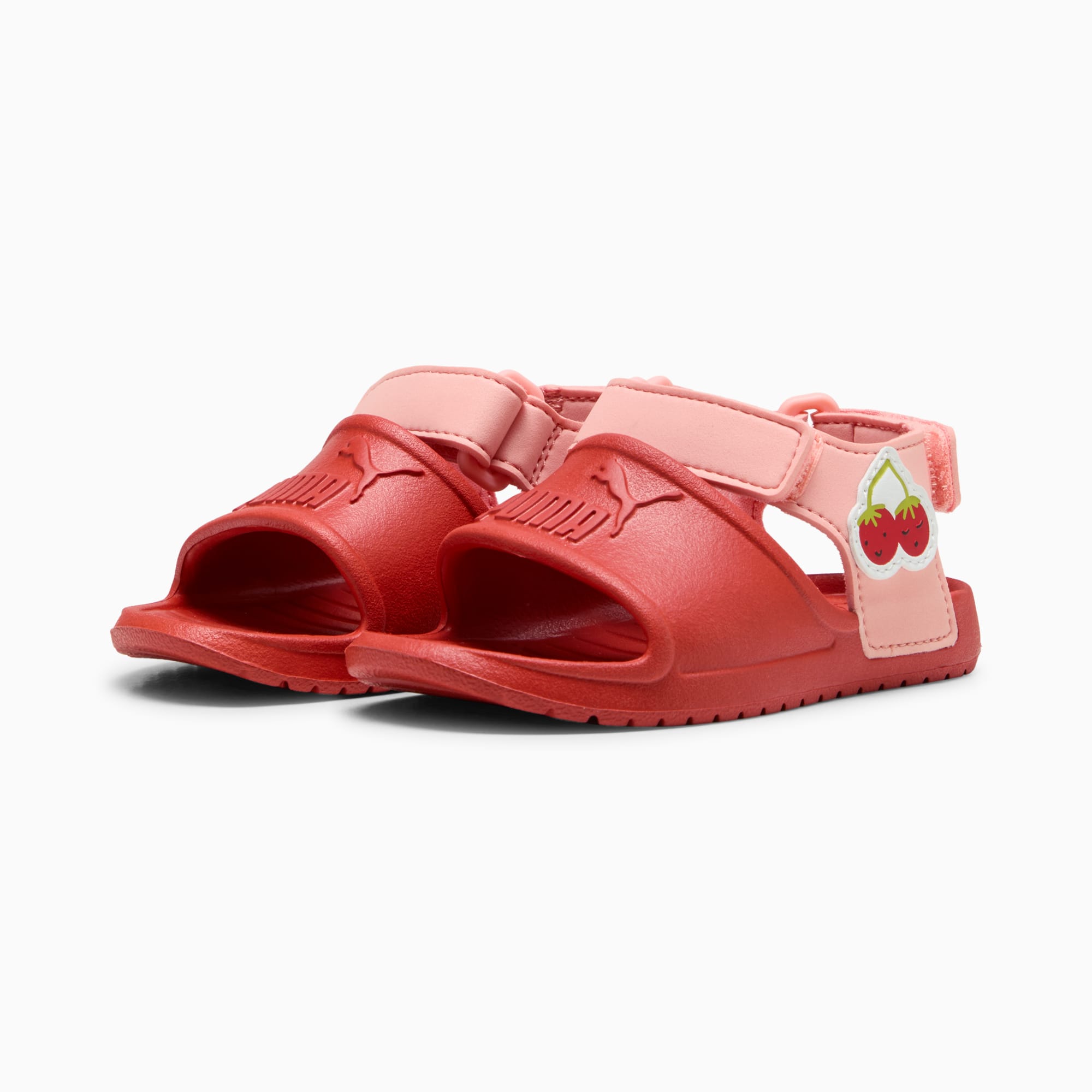 Divecat Injex Sandals Toddler, Red Fire-Pink Fruit-Sea Kelp, large