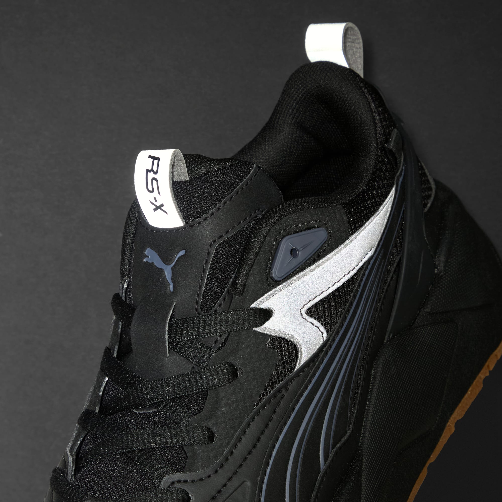 RS X Efekt Lights On Reflect Sneakers PUMA Black PUMA Black Galactic Gray PUMA Shoes PUMA