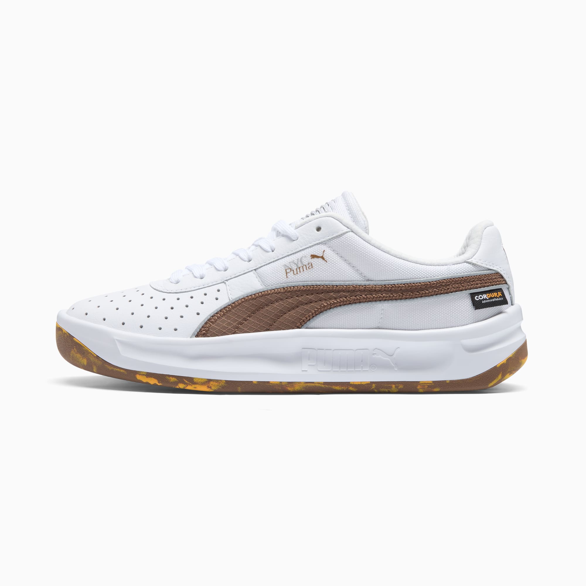 Puma GV Special NYC Cordura Men s Sneakers White Haute Coffee Silver 8.5