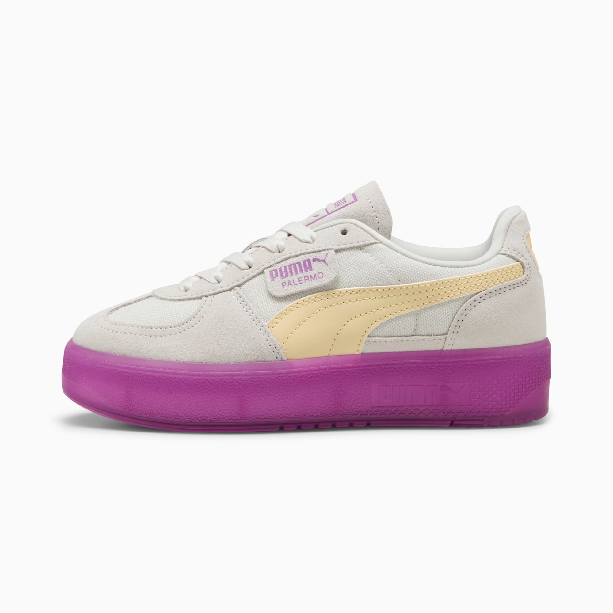 Sneakers Palermo Elevata Xtra Femme, Vapor Gray-Wild Berry, large