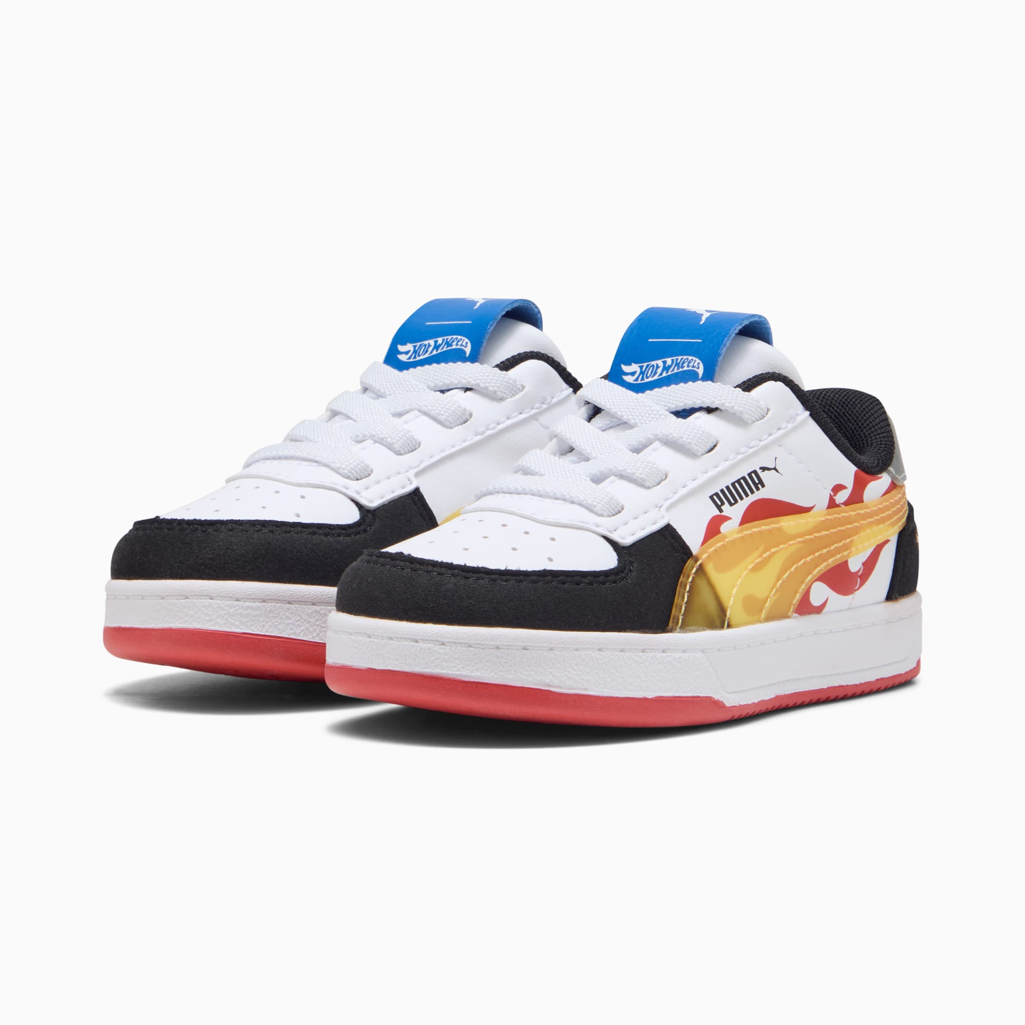 PUMA x HOT WHEELS™ Caven 2.0 Sneakers Toddler, PUMA Black-Red Fire-PUMA White, large