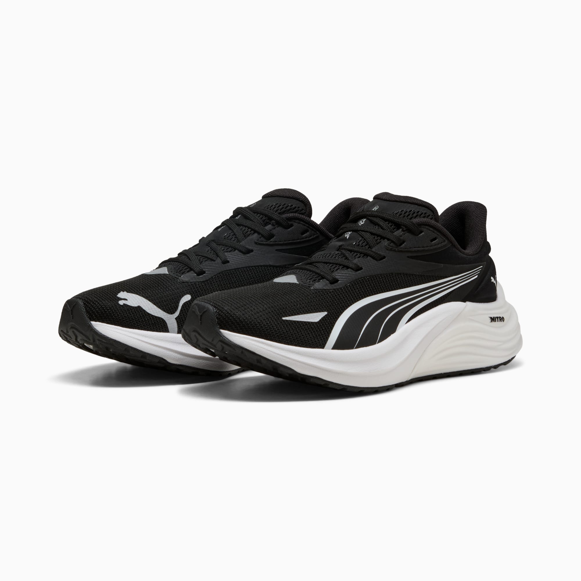 Scarpe da running Electrify NITRO™ 4 per ragazzi, PUMA Black-PUMA White, large