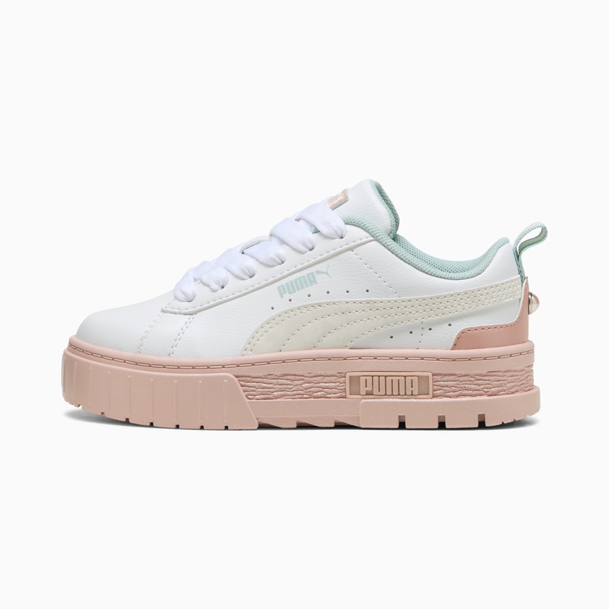 Zapatillas Mayze Water Creatures para niños, PUMA White-Vapor Gray, large