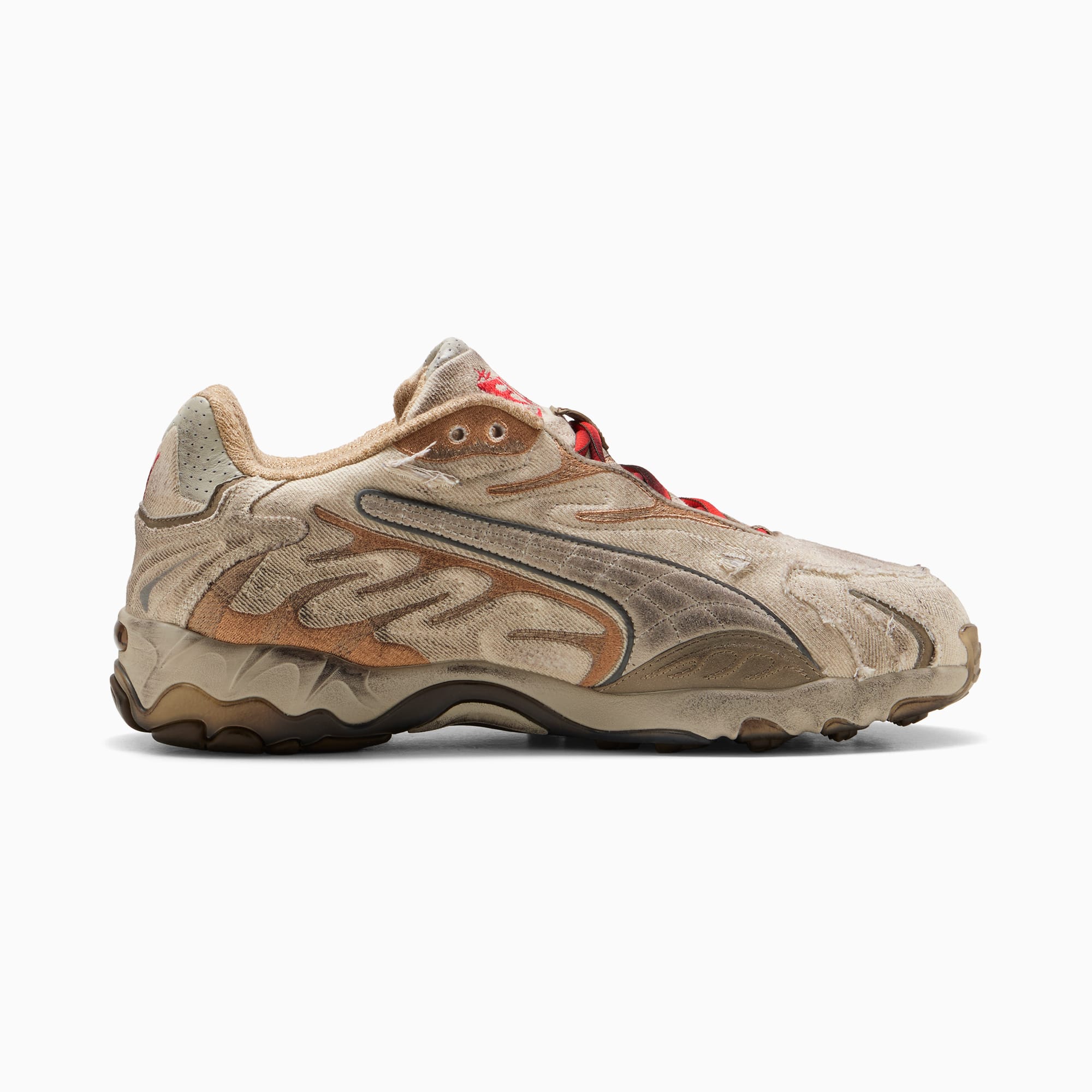 A AP ROCKY x PUMA Inhale Distressed Canvas Sneakers Unisex Alpine Snow PUMA Silver Sand Dune PUMA SHOP ALL PUMA PUMA