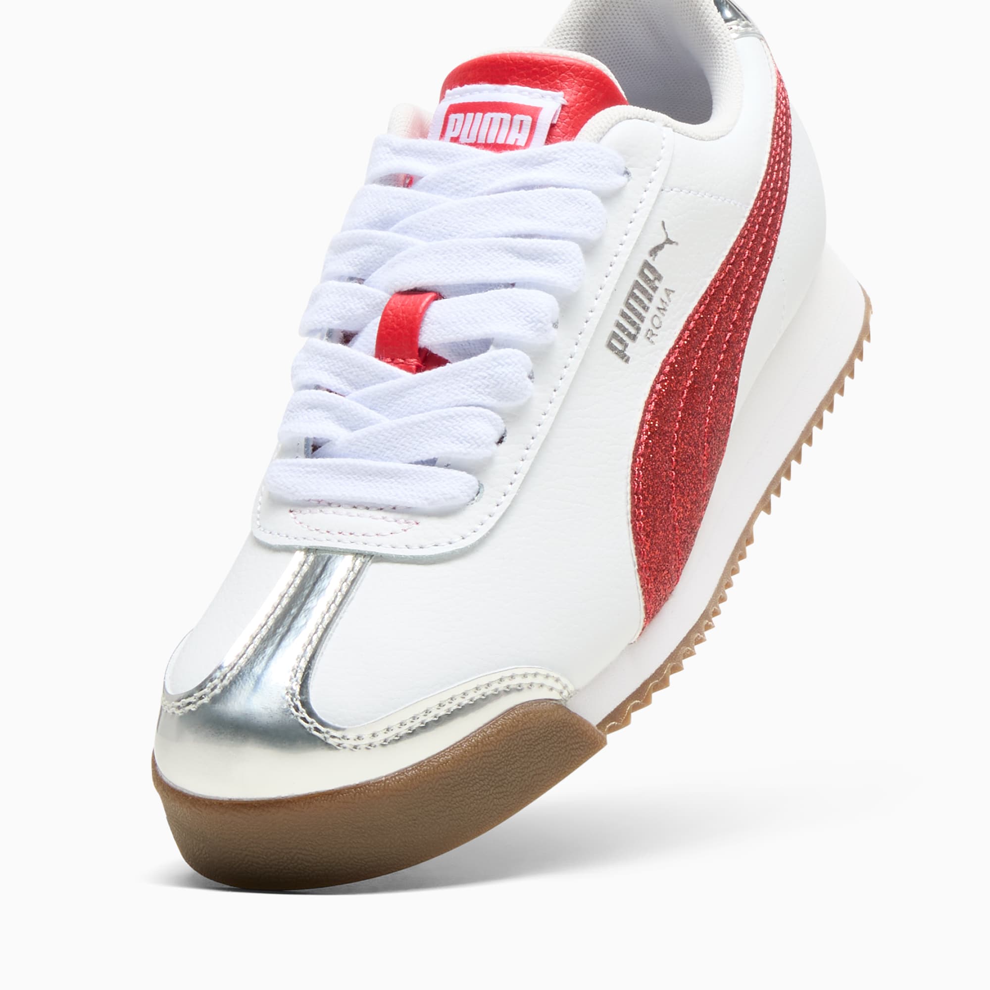 Tenis Roma 24 Holiday Glitz para ninos grandes