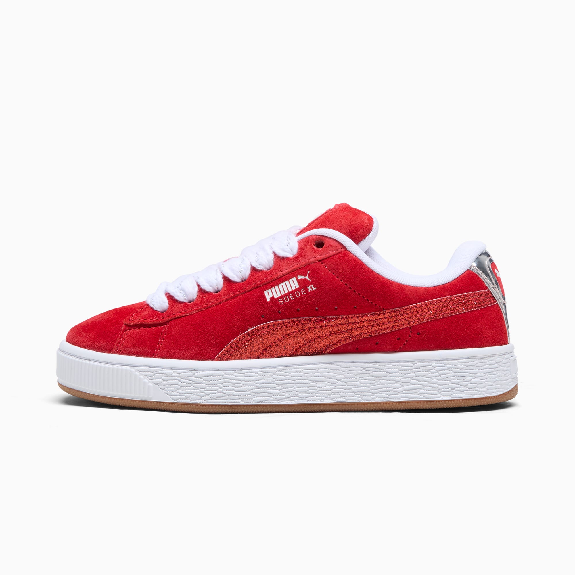 Suede XL Holiday Glitz Big Kids Sneakers