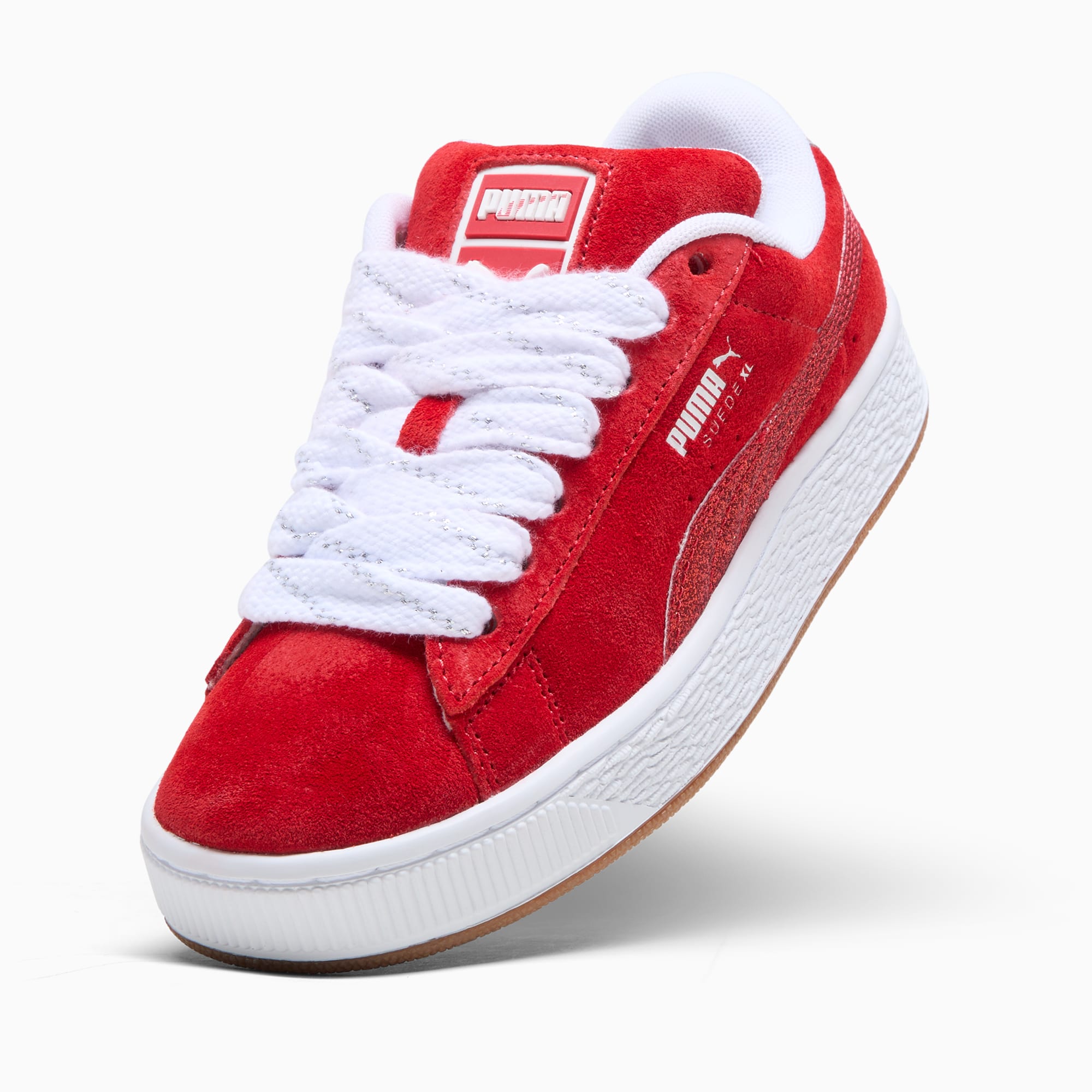 Suede XL Holiday Glitz Big Kids Sneakers