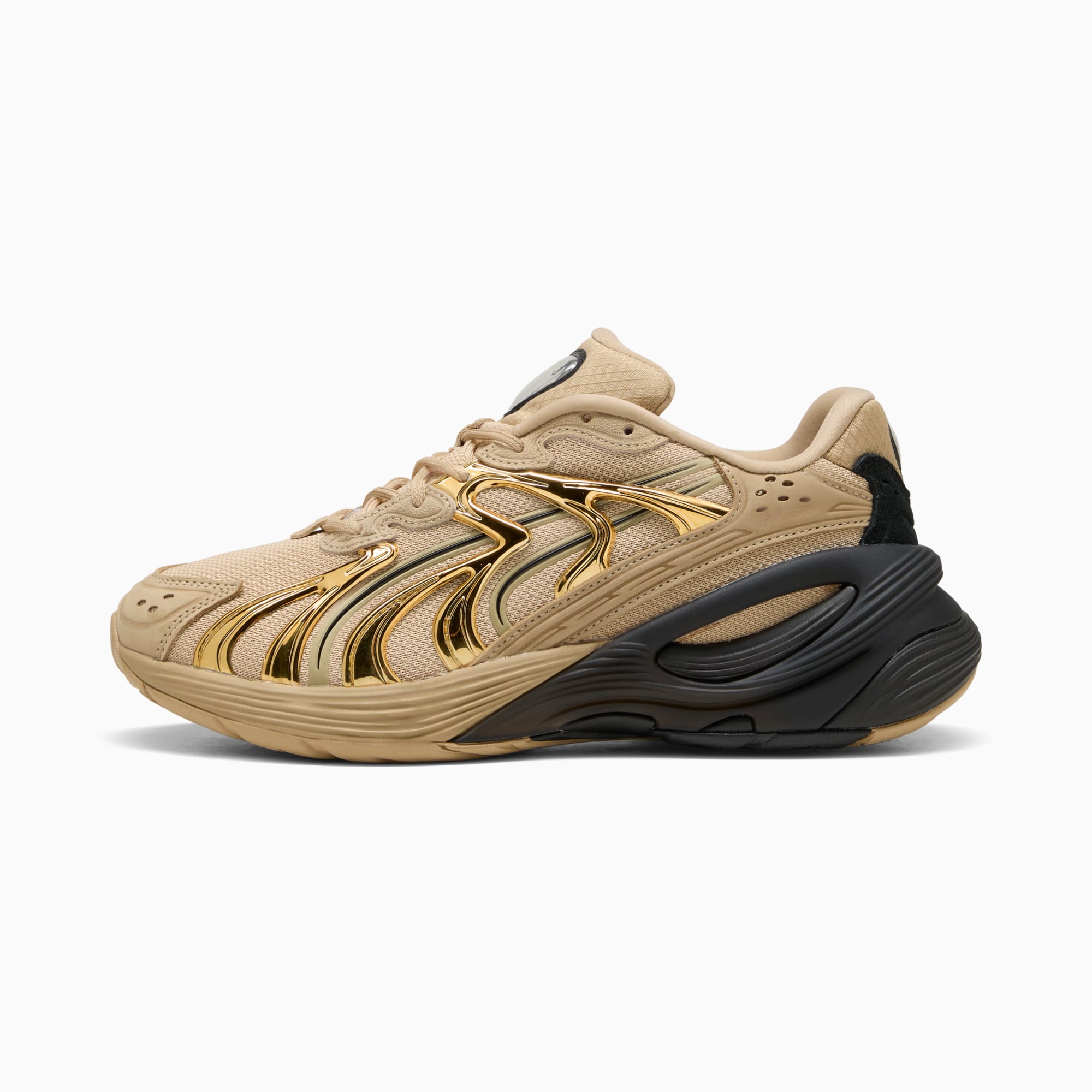 Sneakersy unisex Inverse Rapid, Light Sand-Sand Dune-PUMA Black, large
