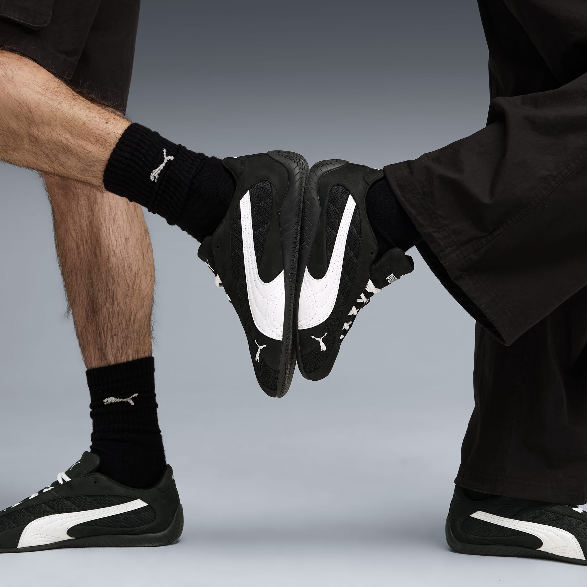 Sneakers Speedcat Plus Unisexe, PUMA Black-PUMA White, large