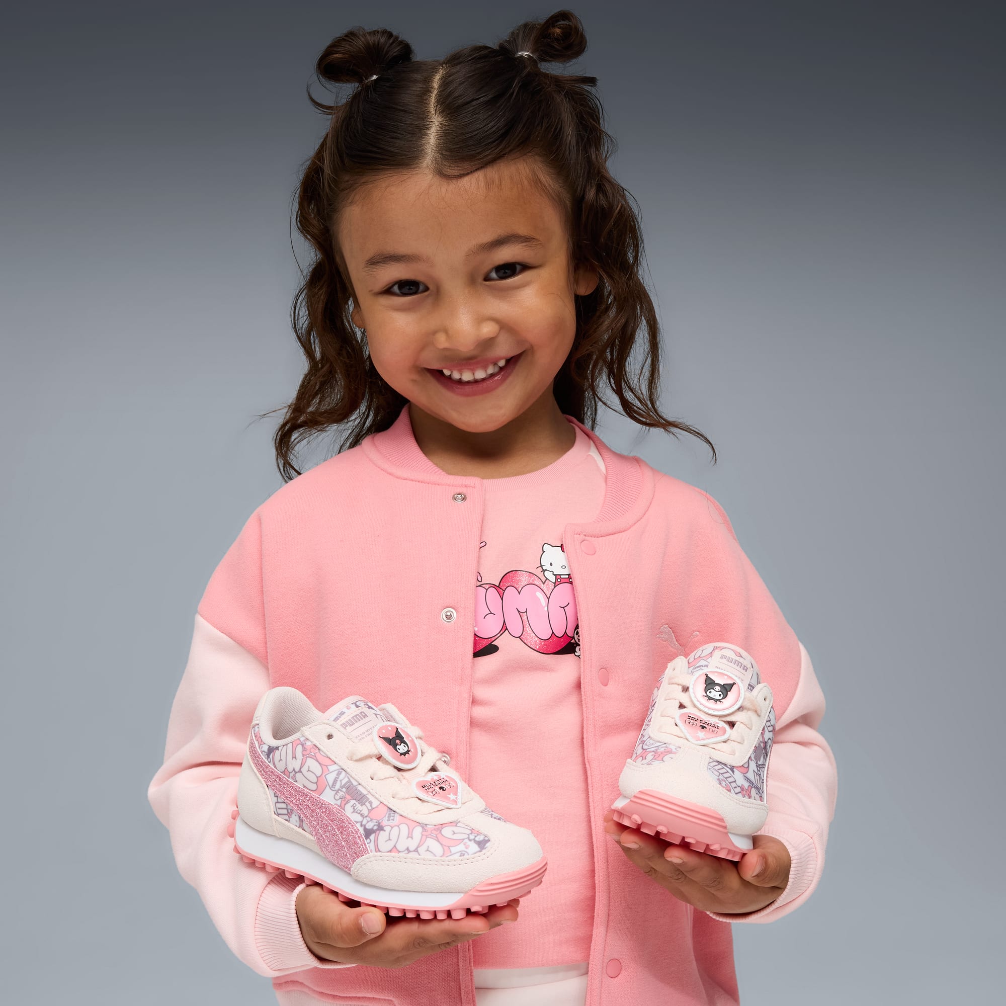 Sneakers PUMA x HELLO KITTY AND FRIENDS Easy Rider per bambini, Jasmine Flower-Pinkscape, large