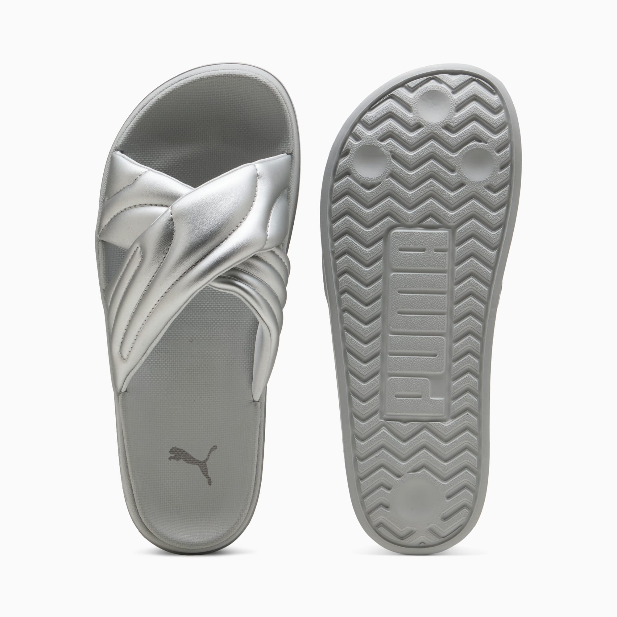 Leadcat Platform Metallic Sandals Women | | PUMA