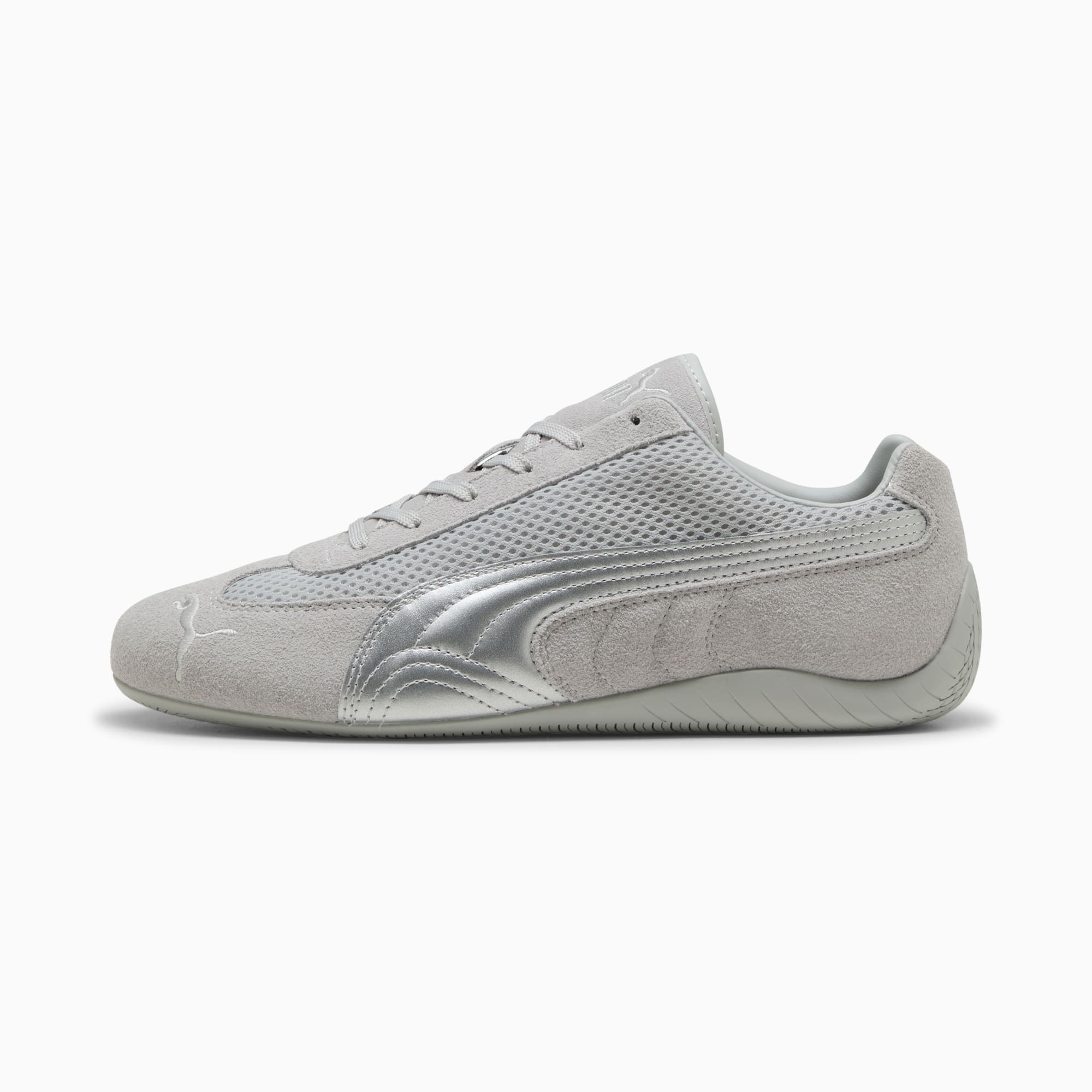 Speedcat Premium Sneakers Unisex, Cool Light Gray-Matte Silver, large