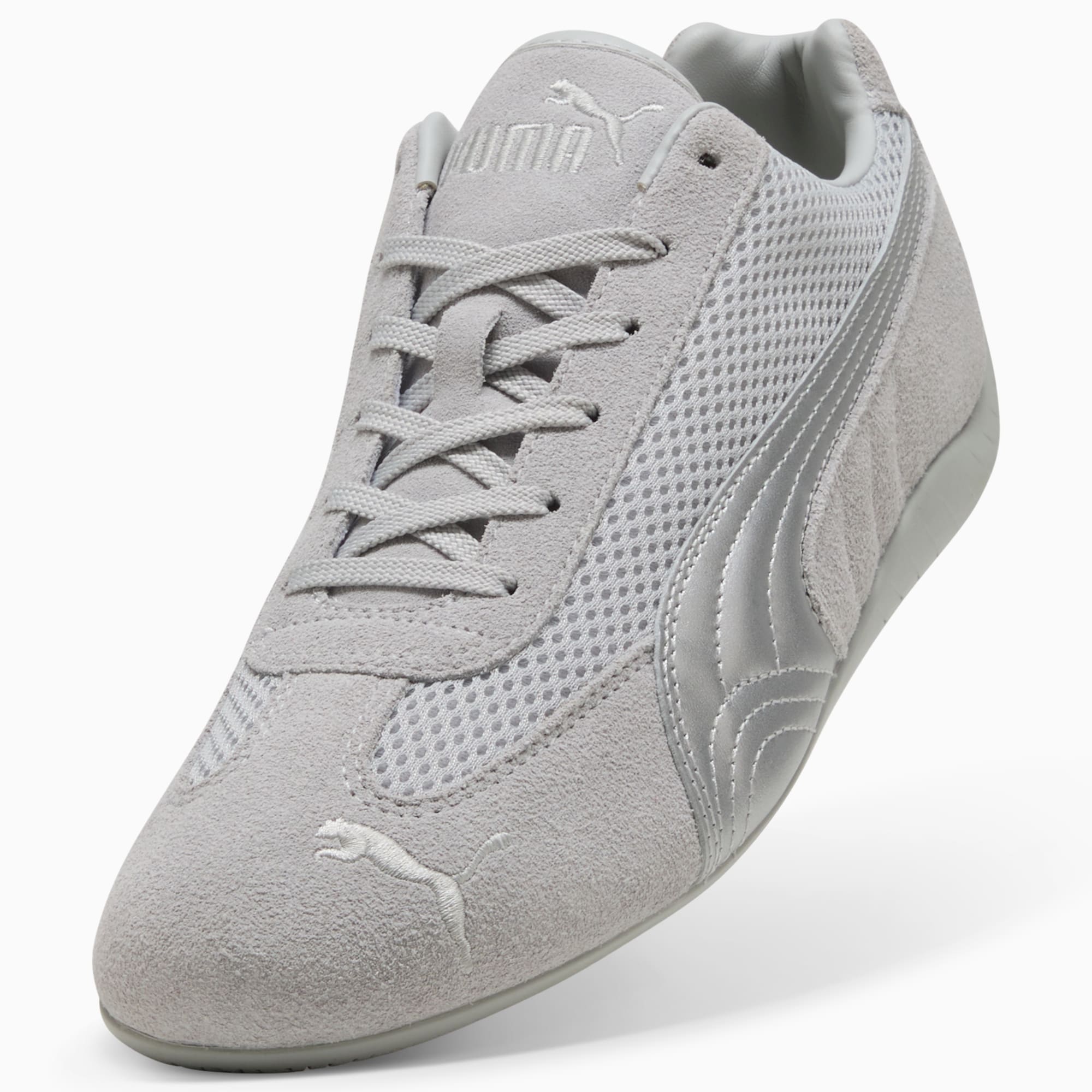 国内配送 PUMA SPEEDCAT PREMIUM LT GRAY/SILVER PUMA Gender Inclusive Speedcat Premium Sneaker (Men) | Nordstrom