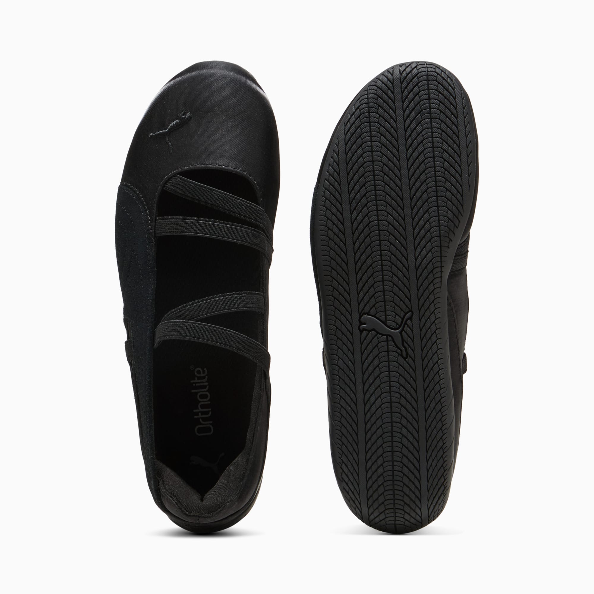 ★PUMA★Speedcat Ballet Satin Black Cool Dark Gray 404383-01 Speedcat Ballet Satin Women's Shoes | PUMA