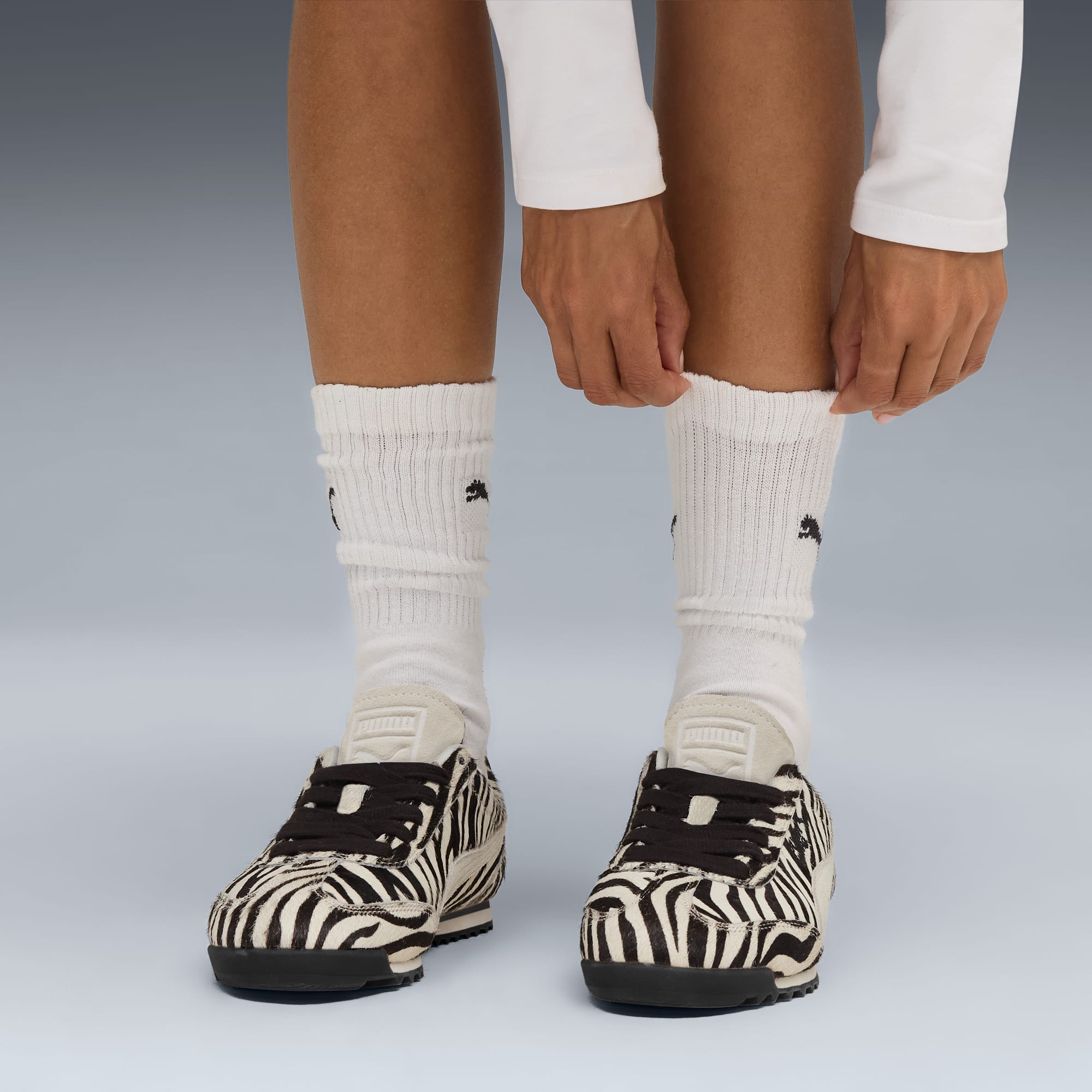 【PUMA】Women's Speedcat zebra print PUMA Speedcat Sneakers In Zebra Print | Holt Renfrew