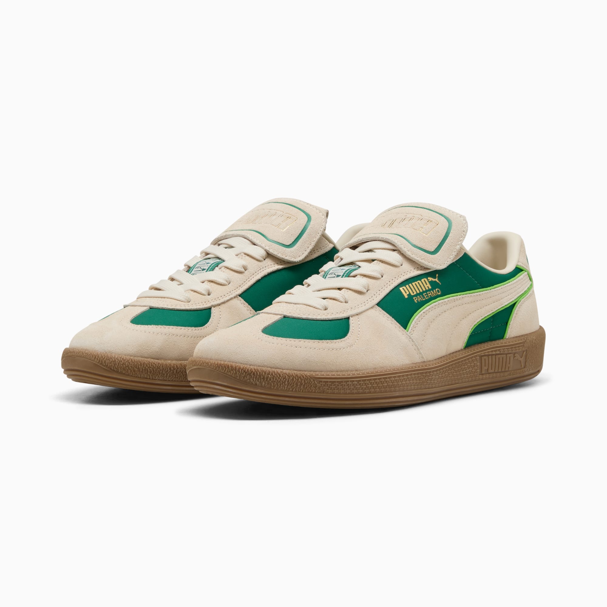 Palermo Premium Sneakers Unisex, Master Green-Alpine Snow-Pitch Green, large