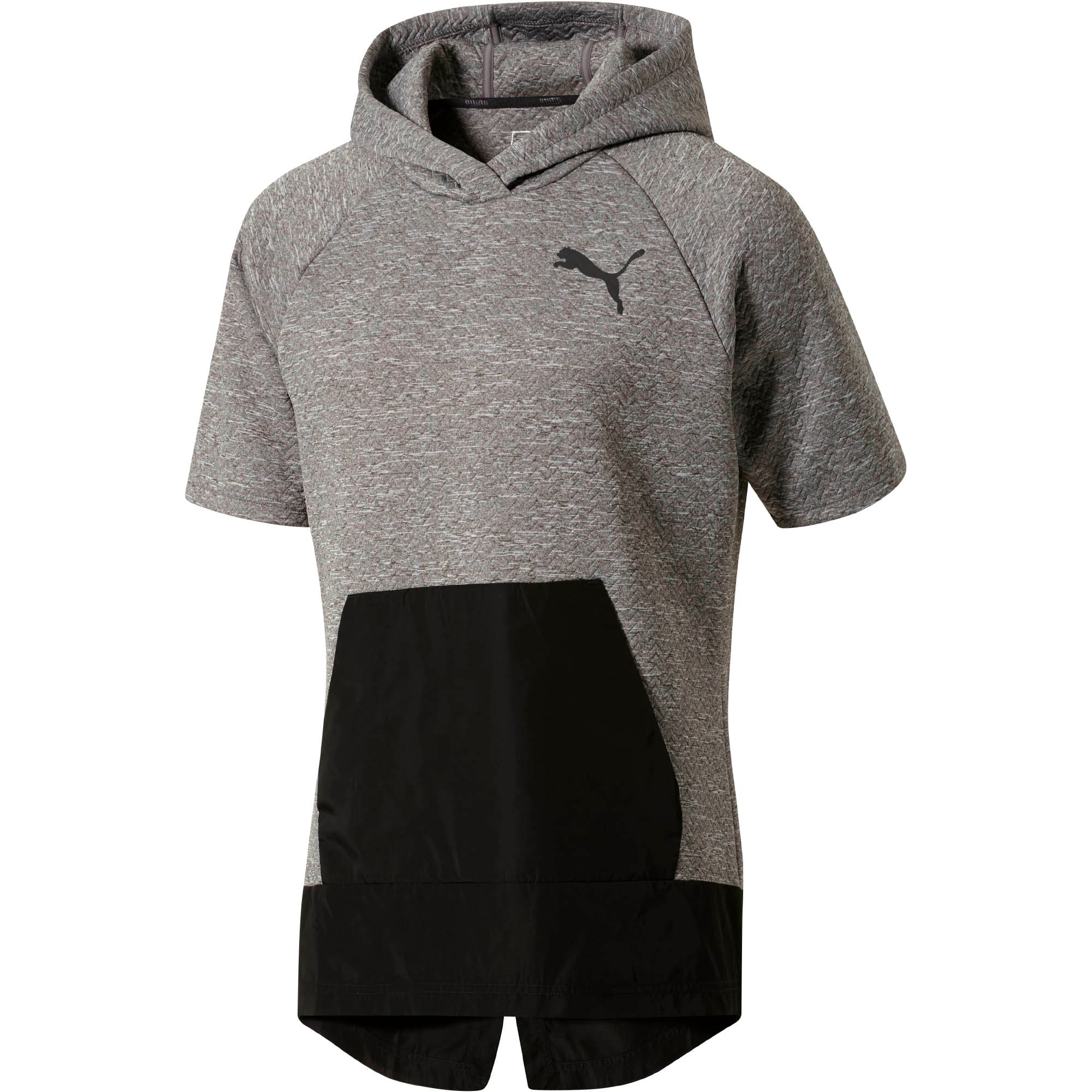 puma short sleeve hoodie