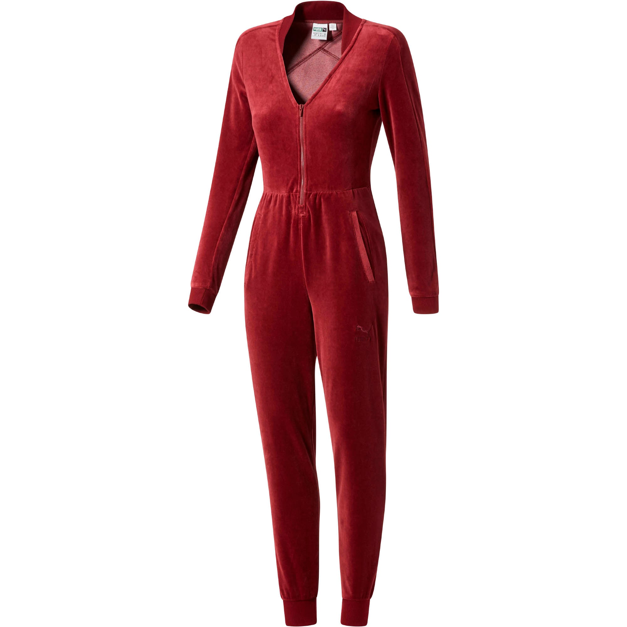 puma velour jumpsuit