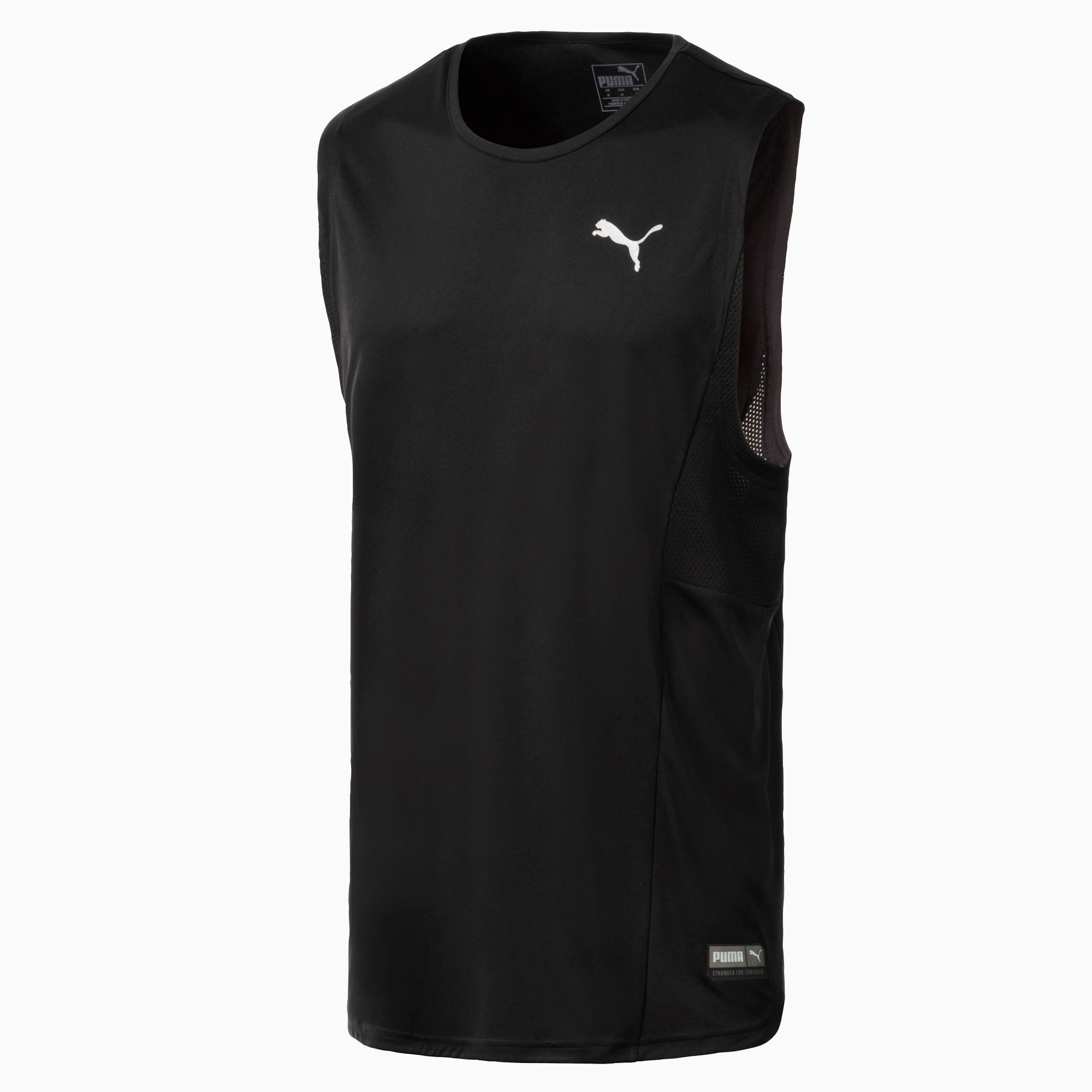 puma sleeveless t shirt mens