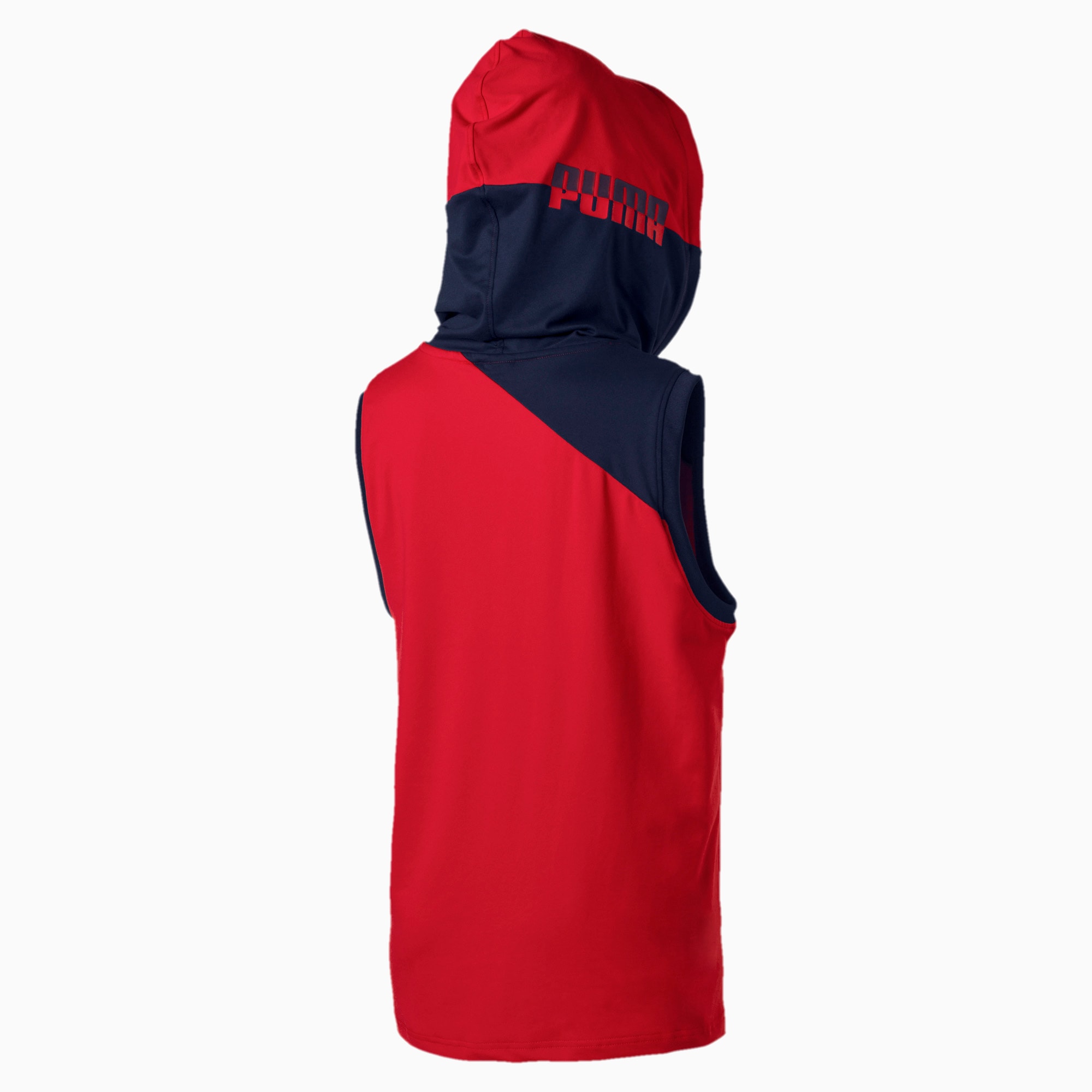 Puma sleeveless hoodie women's sale