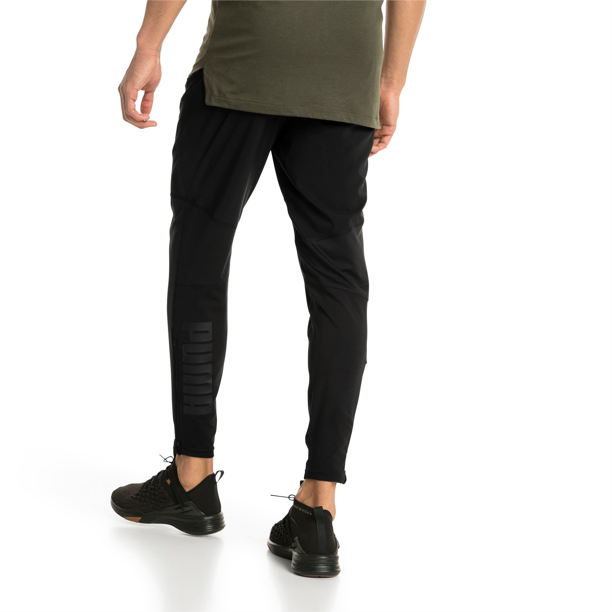 puma never run back tapered pant