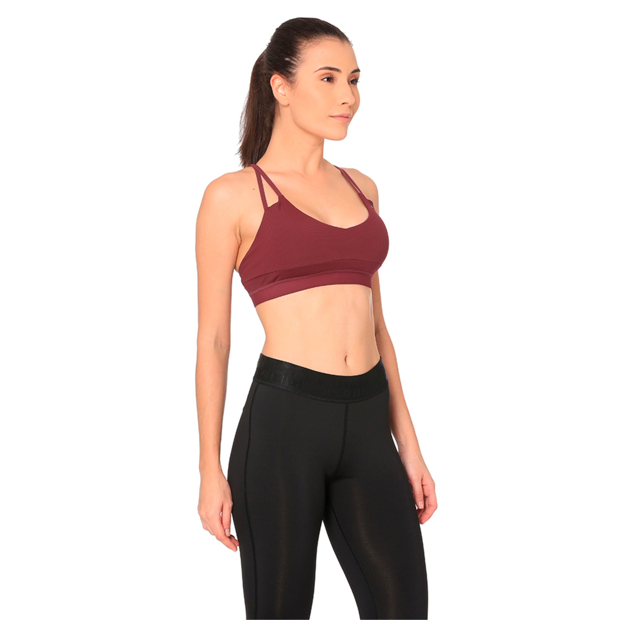 puma strappy mix bra